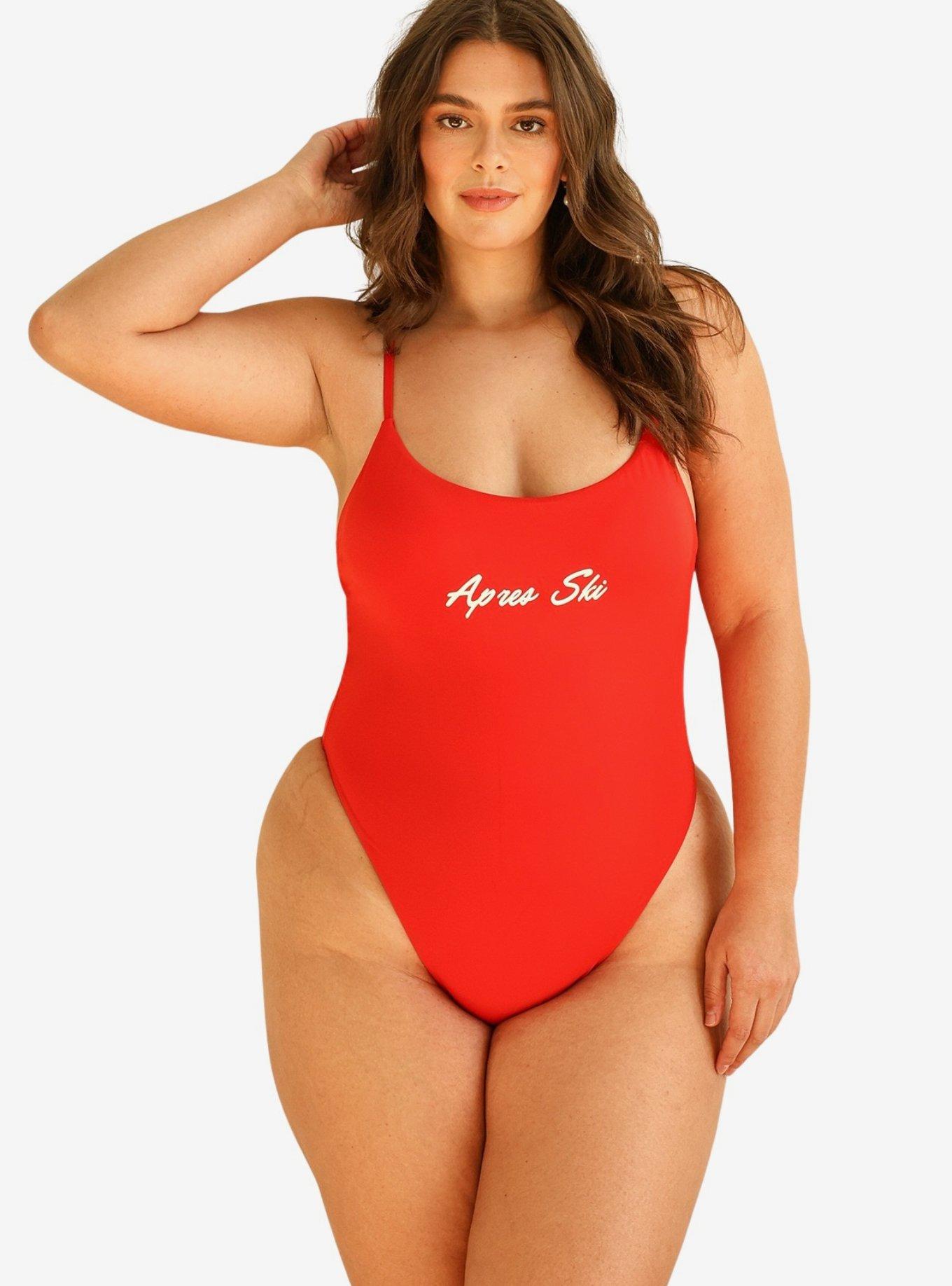 Dippin' Daisy's Crystal One Piece, RED, alternate