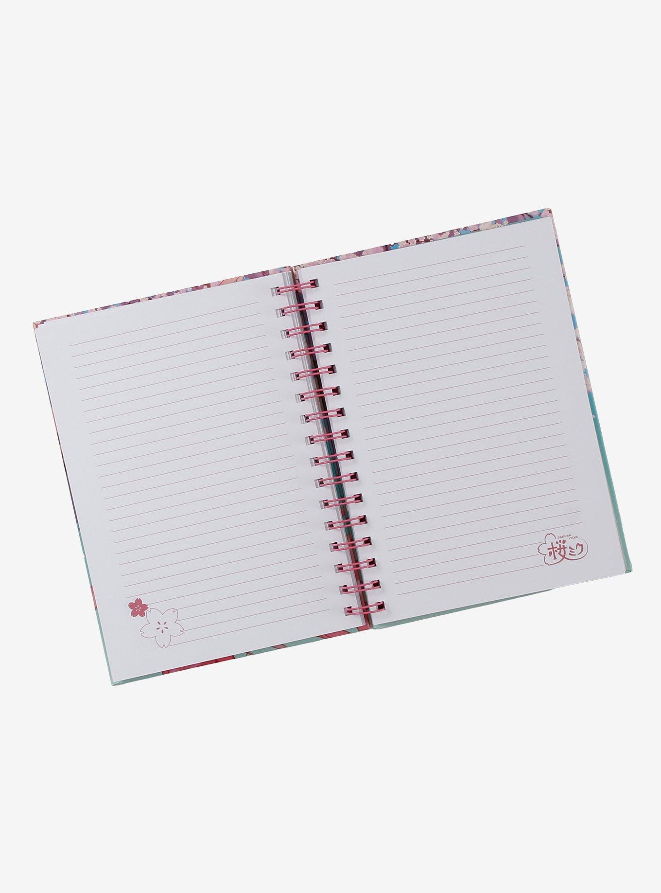Hatsune Miku Sakura Spiralbound Notebook, , hi-res