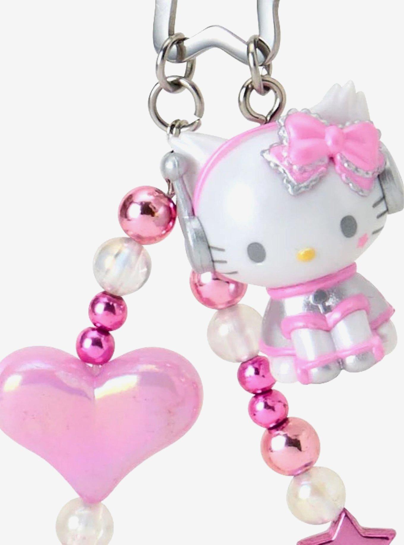 Sanrio Japan Originals Hello Kitty Tokimeki Planet Beaded Keychain, , hi-res