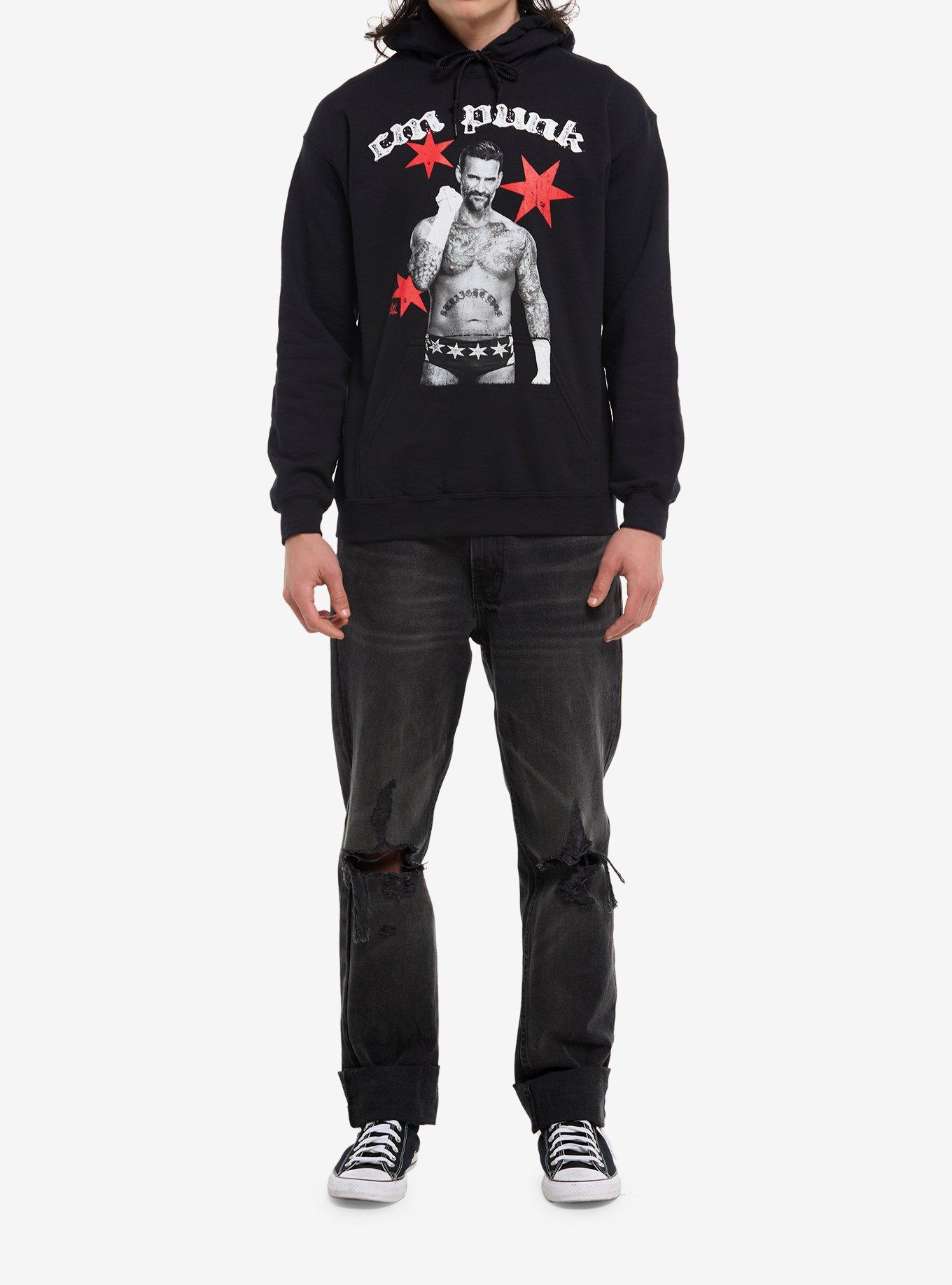 WWE CM Punk Portrait Hoodie, , hi-res