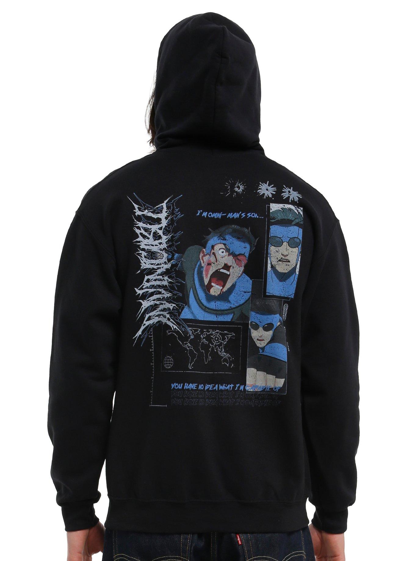 Invincible Angry Mark Hoodie, , hi-res