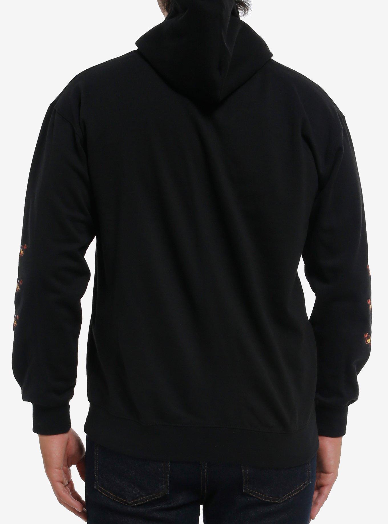 The Silence Of The Lambs Death's-Head Moth Hoodie, BLACK, alternate