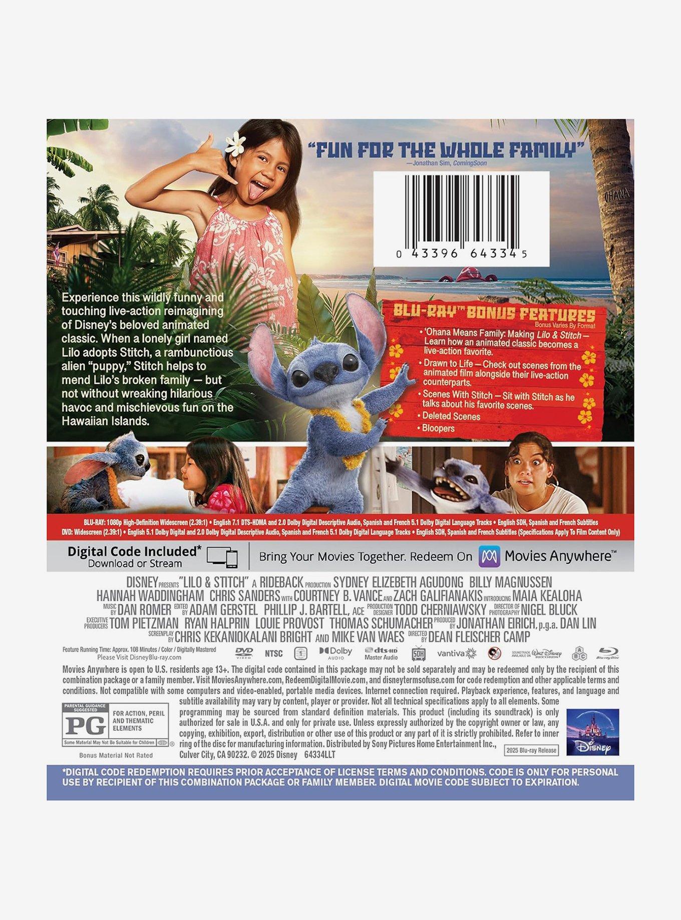 Disney Lilo & Stitch (2025) Blu-Ray, , hi-res