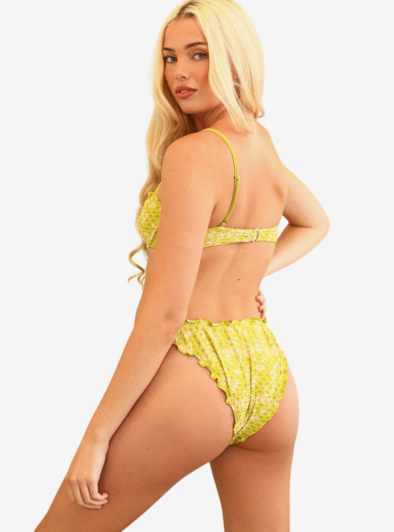 Dippin' Daisy's Chica Underwire Bikini Top, GREEN, alternate