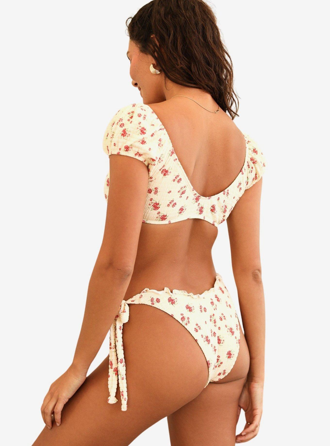 Dippin' Daisy's Barcelona Crop Top, RED, alternate