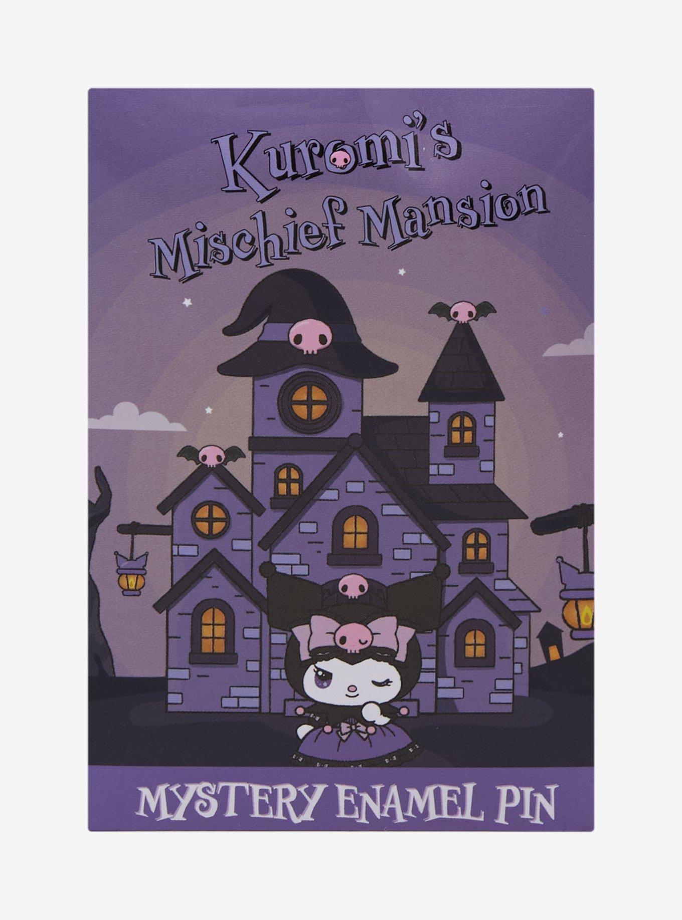 Kuromi's Mischief Mansion Blind Bag Enamel Pin Hot Topic Exclusive, , hi-res