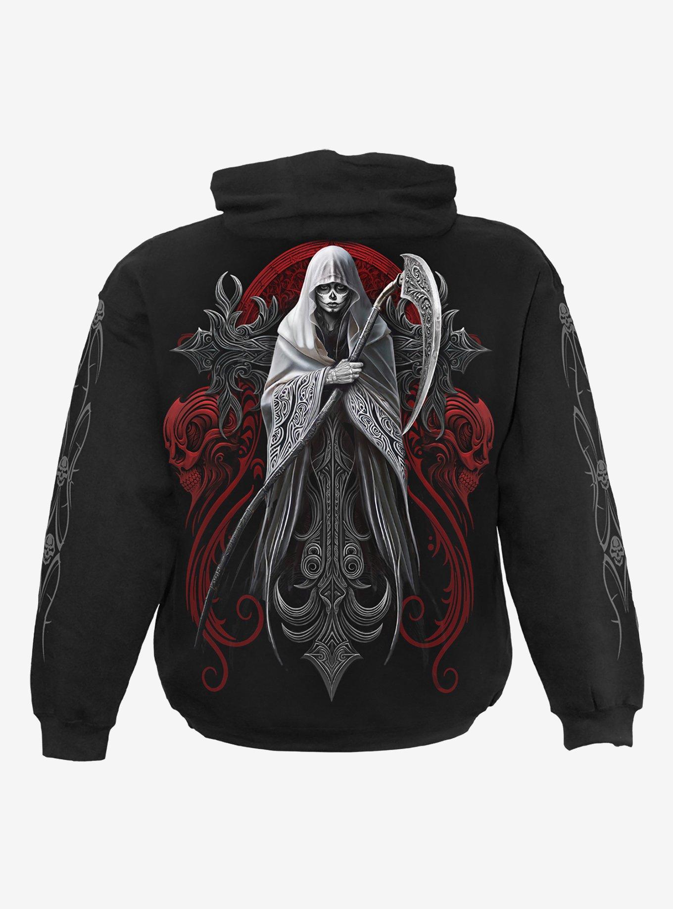 Reaperess Hoodie, BLACK, alternate