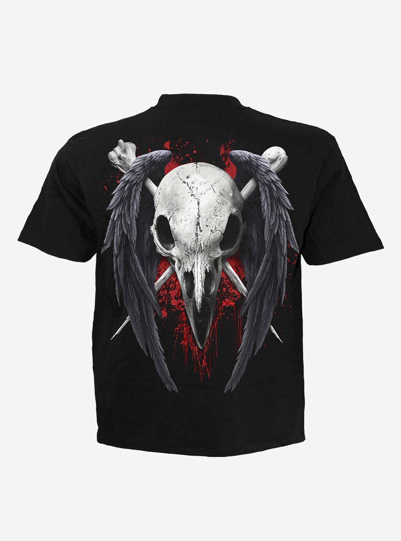 Death Raven T-Shirt, BLACK, alternate