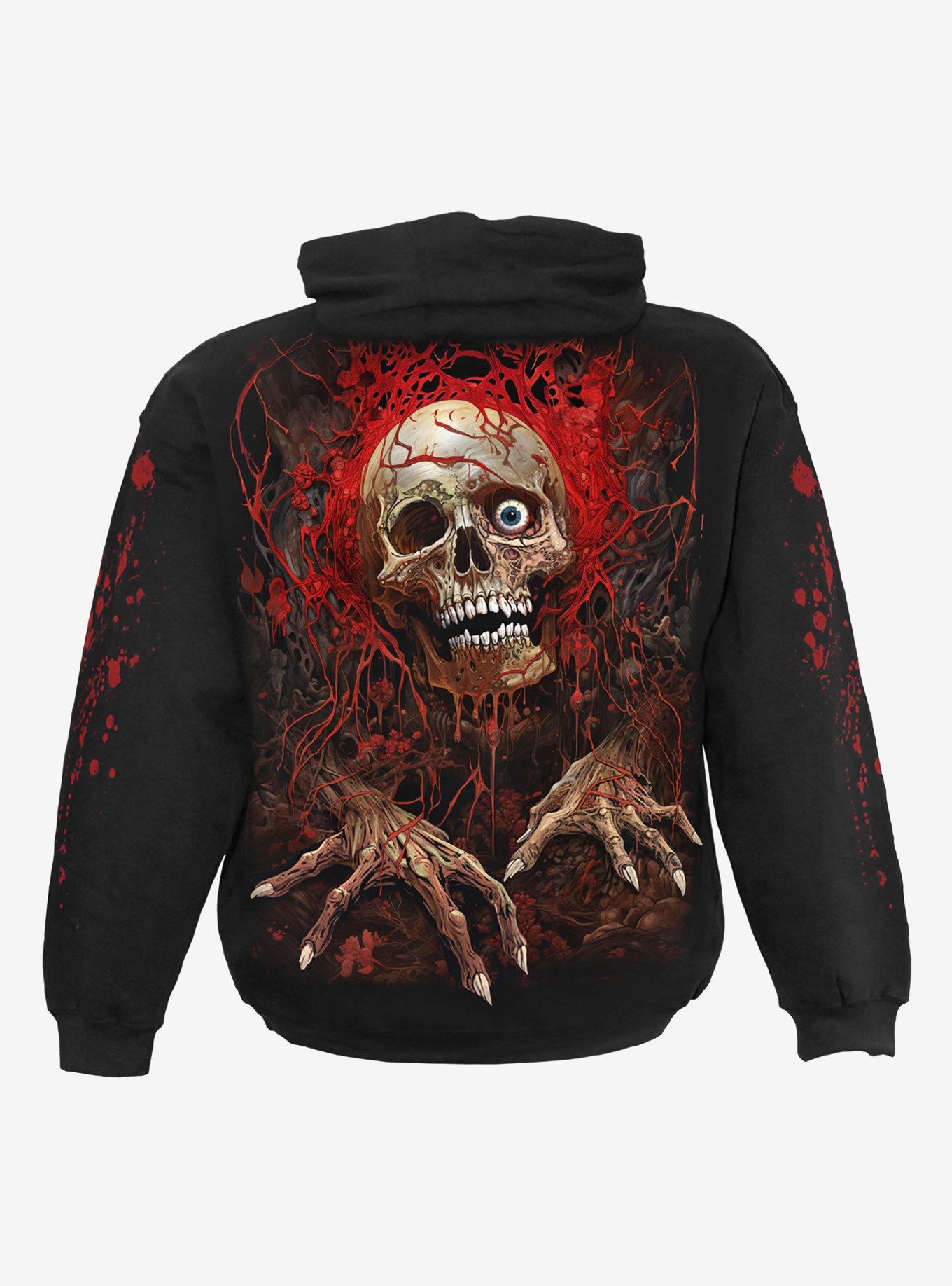 Creeping Curse Hoodie, BLACK, alternate