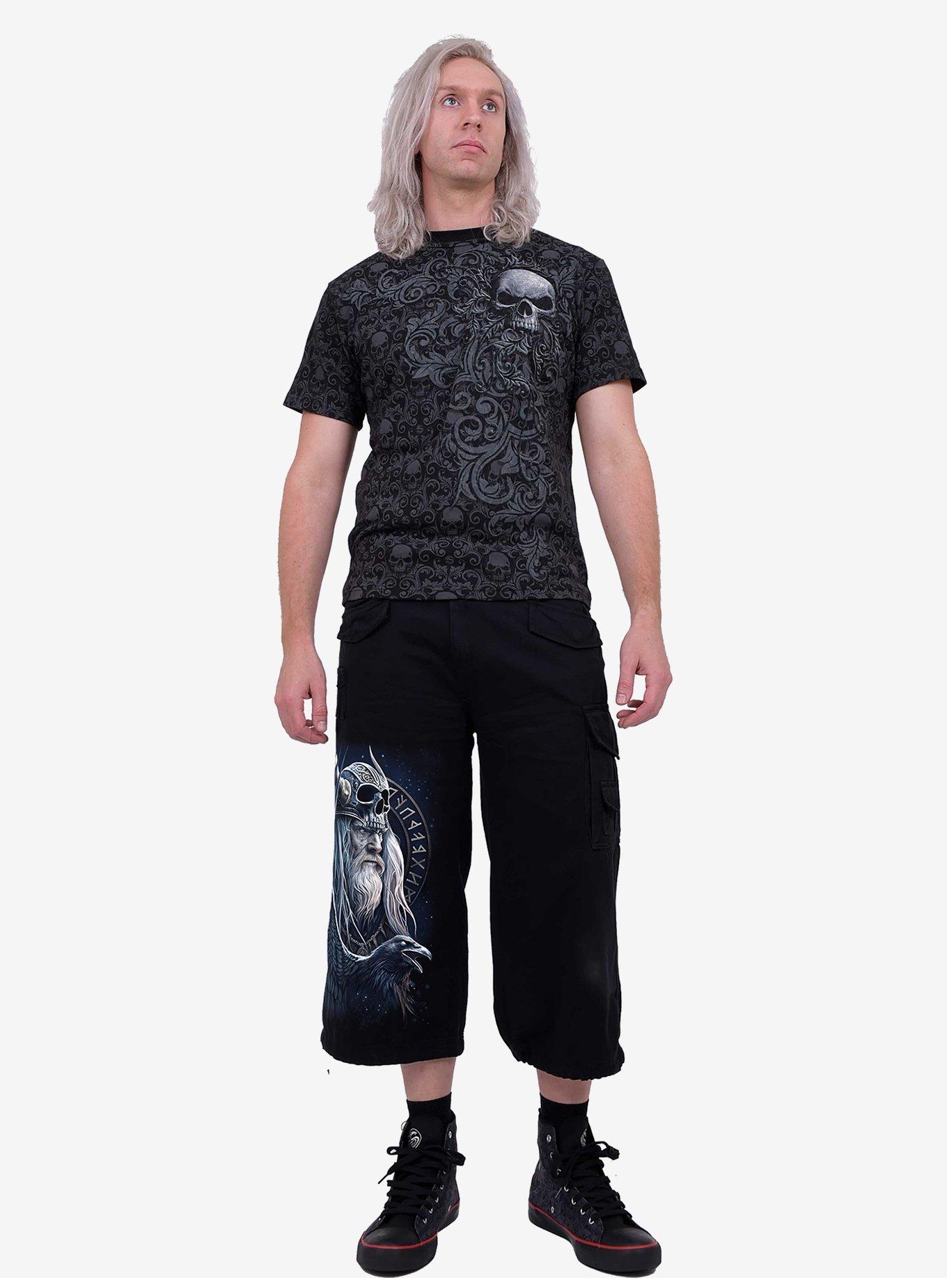 Odin's Warrior Vintage 3/4 Long Cargo Shorts, , hi-res