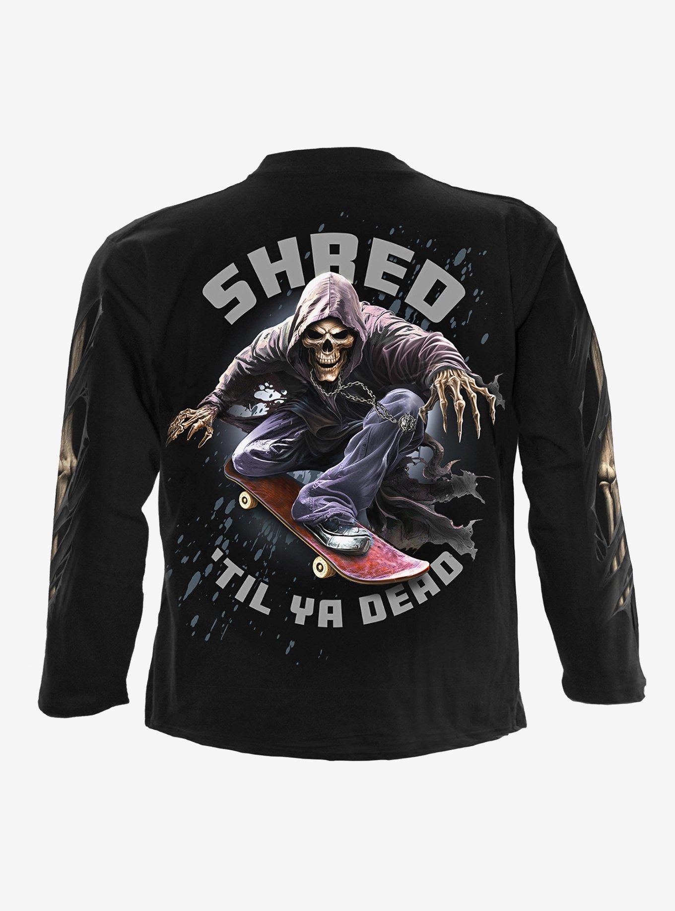 Soul Boarder Long Sleeve T-Shirt, BLACK, alternate