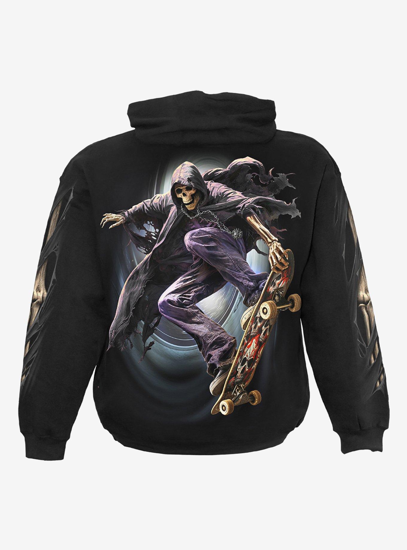 Soul Boarder Hoodie, BLACK, alternate