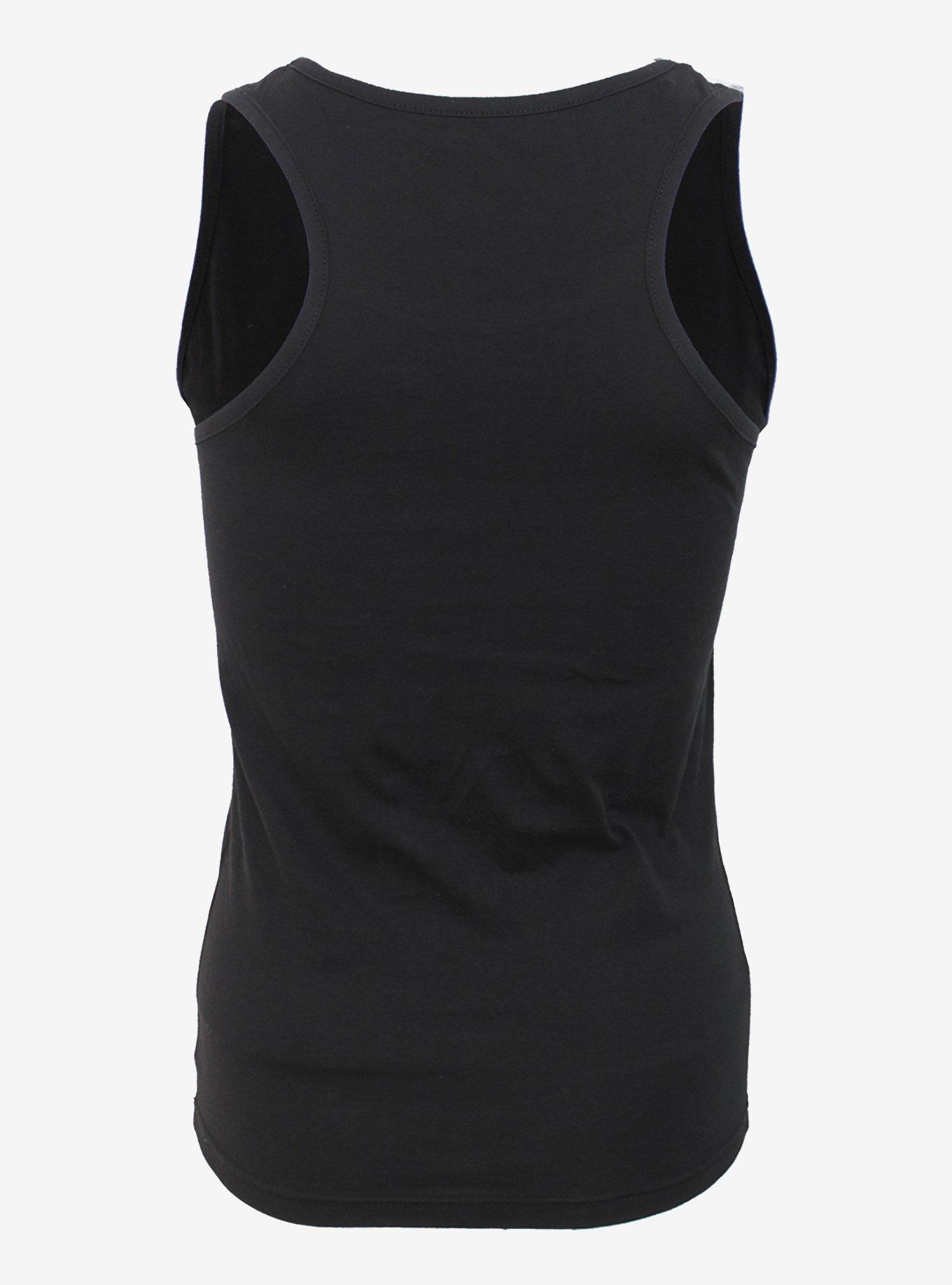 Familiar Magic Razor Back Top, BLACK, alternate