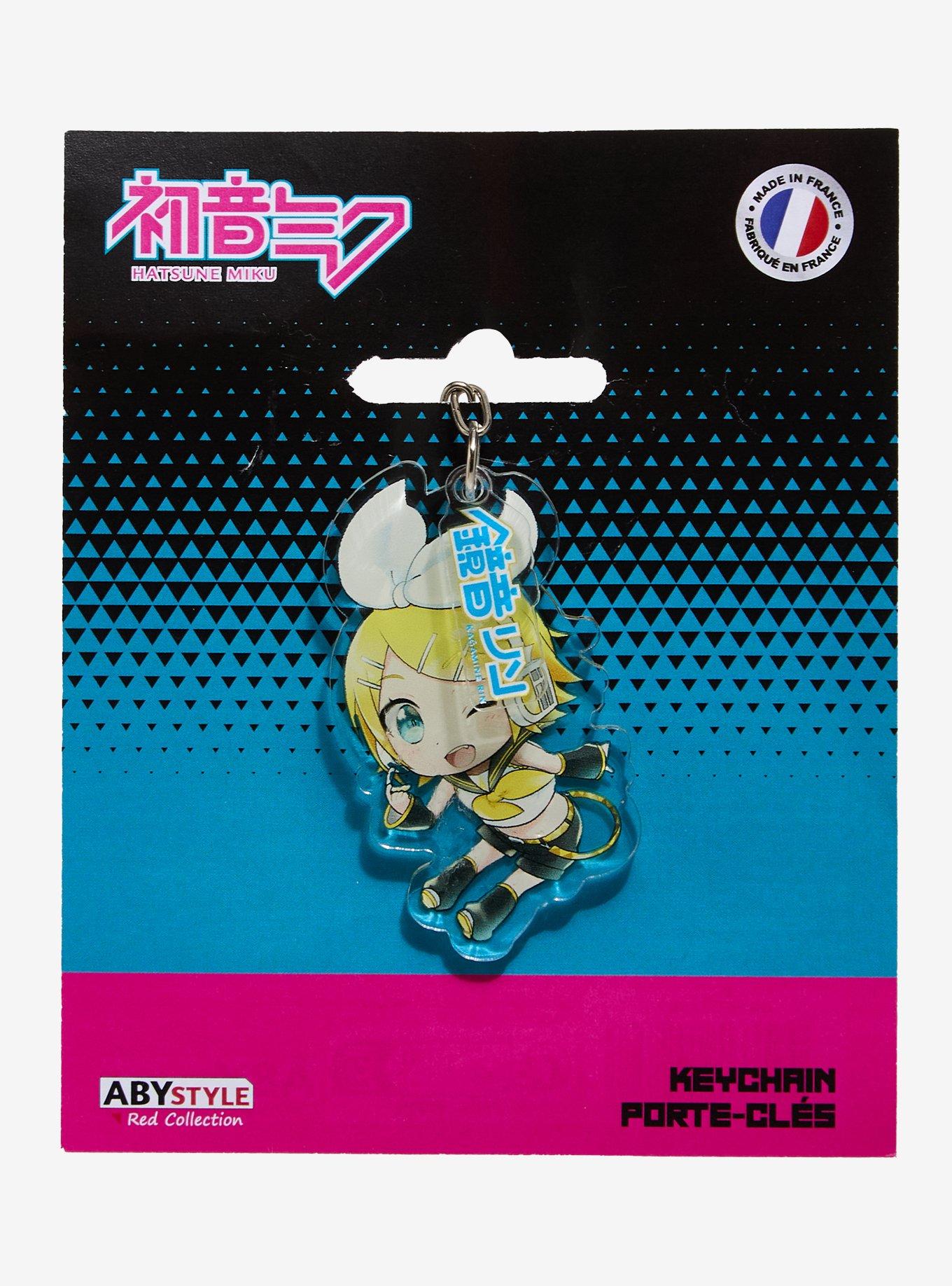 Hatsune Miku Kagamine Rin Acrylic Key Chain, , hi-res
