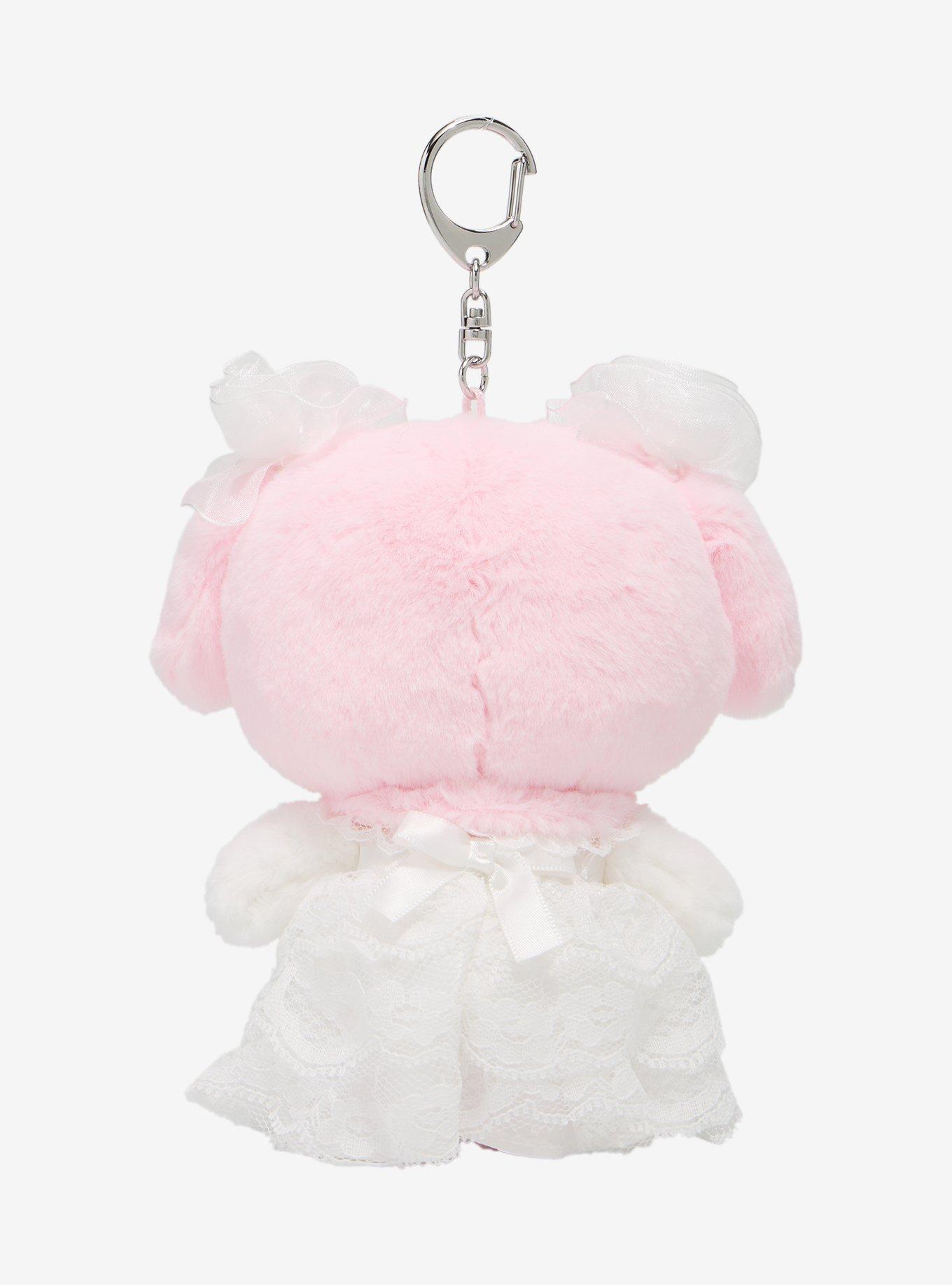 Sanrio Japan Originals My Melody White Lady Plush Bag Charm, , hi-res