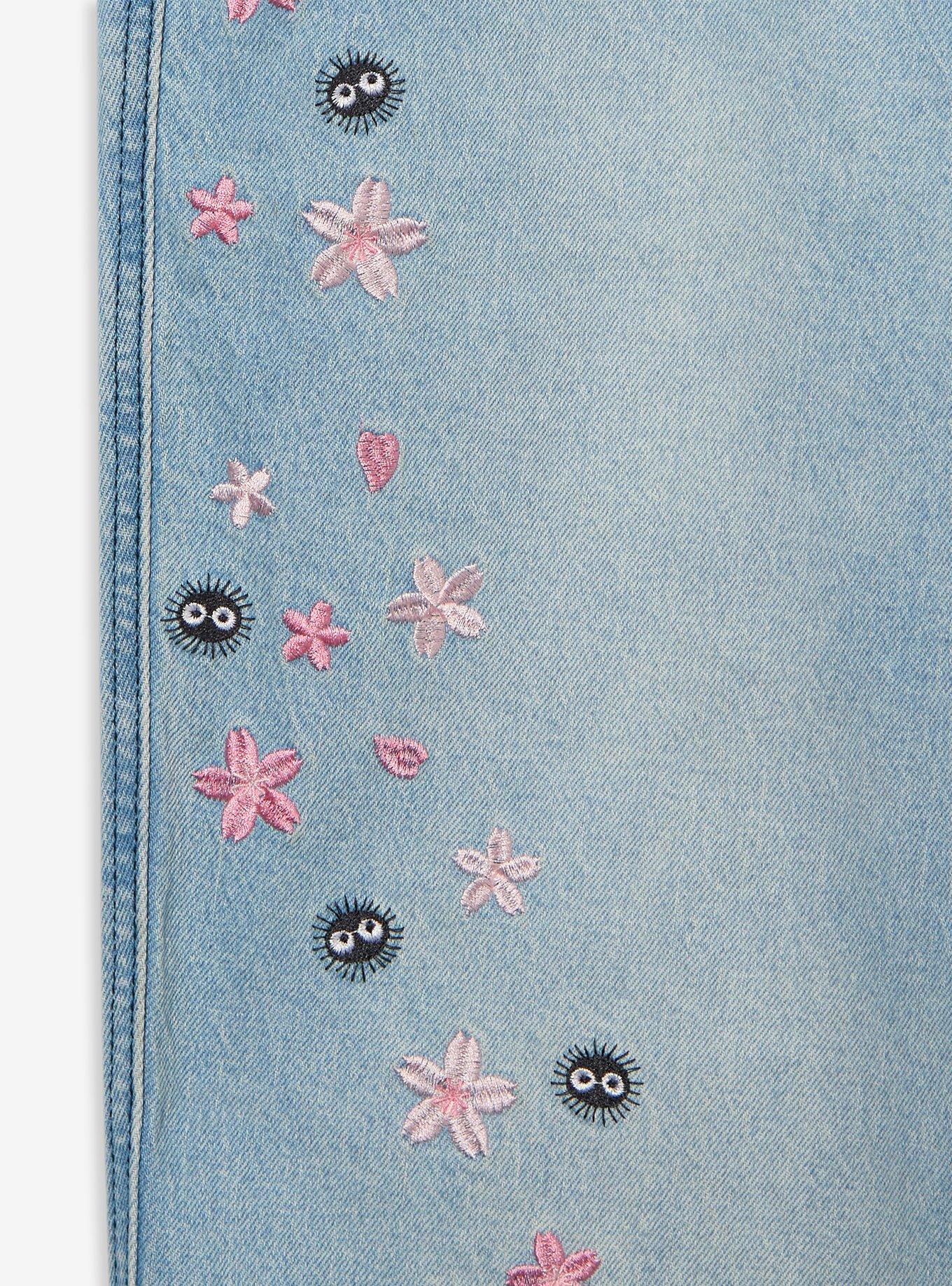 Studio Ghibli® My Neighbor Totoro Cherry Blossom Women's Plus Overalls — BoxLunch Exclusive