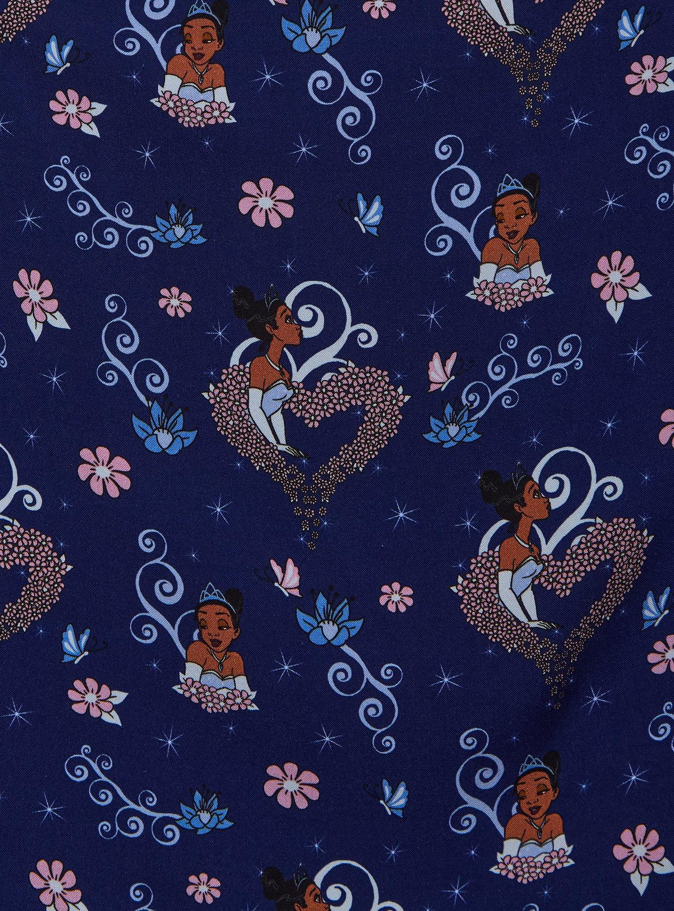 Disney the Princess and Frog Tiana Evening Star Smocked Plus Dress — BoxLunch Exclusive