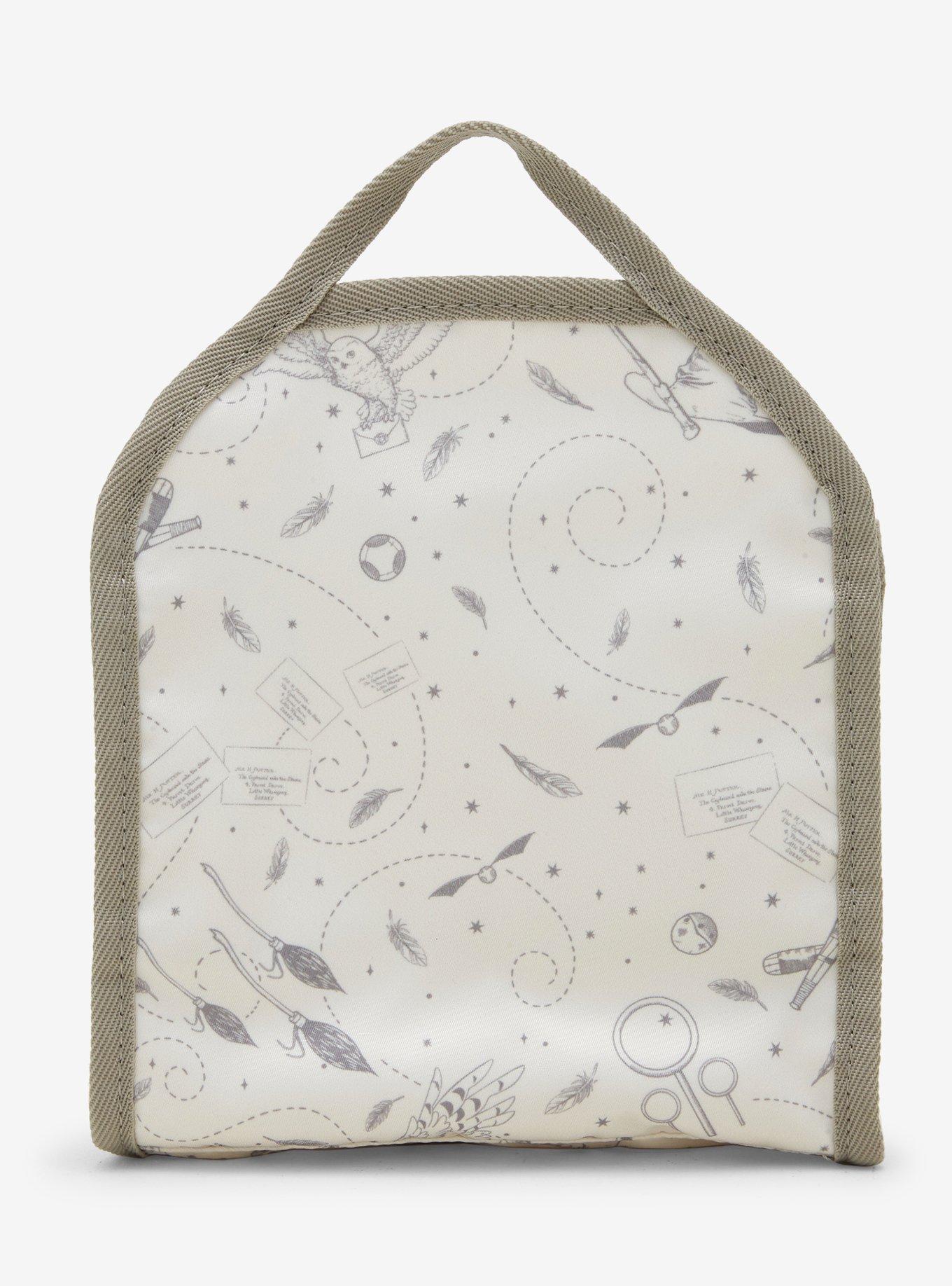 Harry Potter Hedwig Allover Print Mini Backpack Organizer &mdash; BoxLunch Exclusive, , alternate