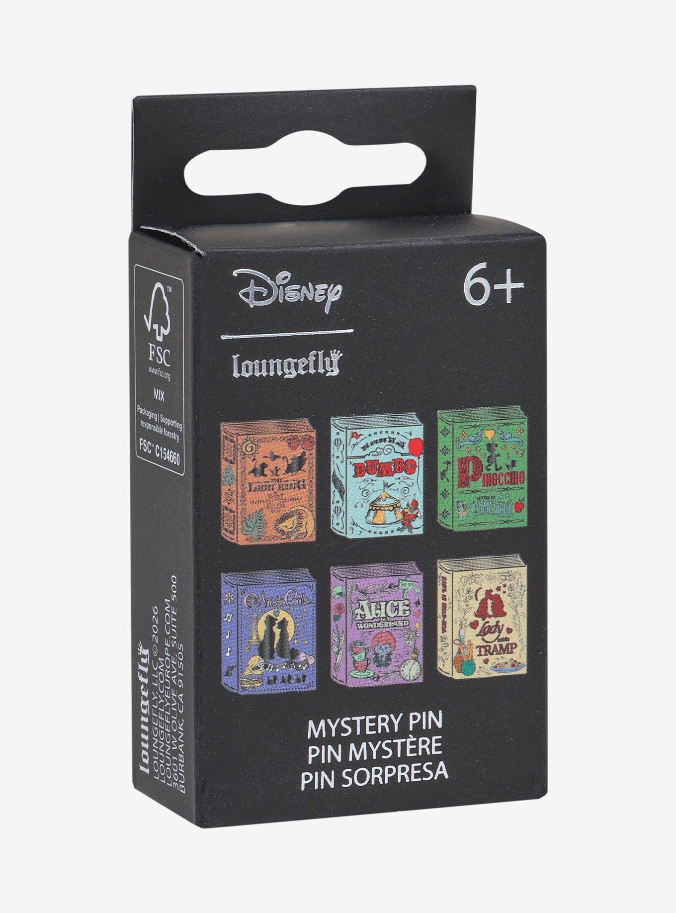 Loungefly Disney Books Blind Box Enamel Pin Hot Topic Exclusive, , hi-res
