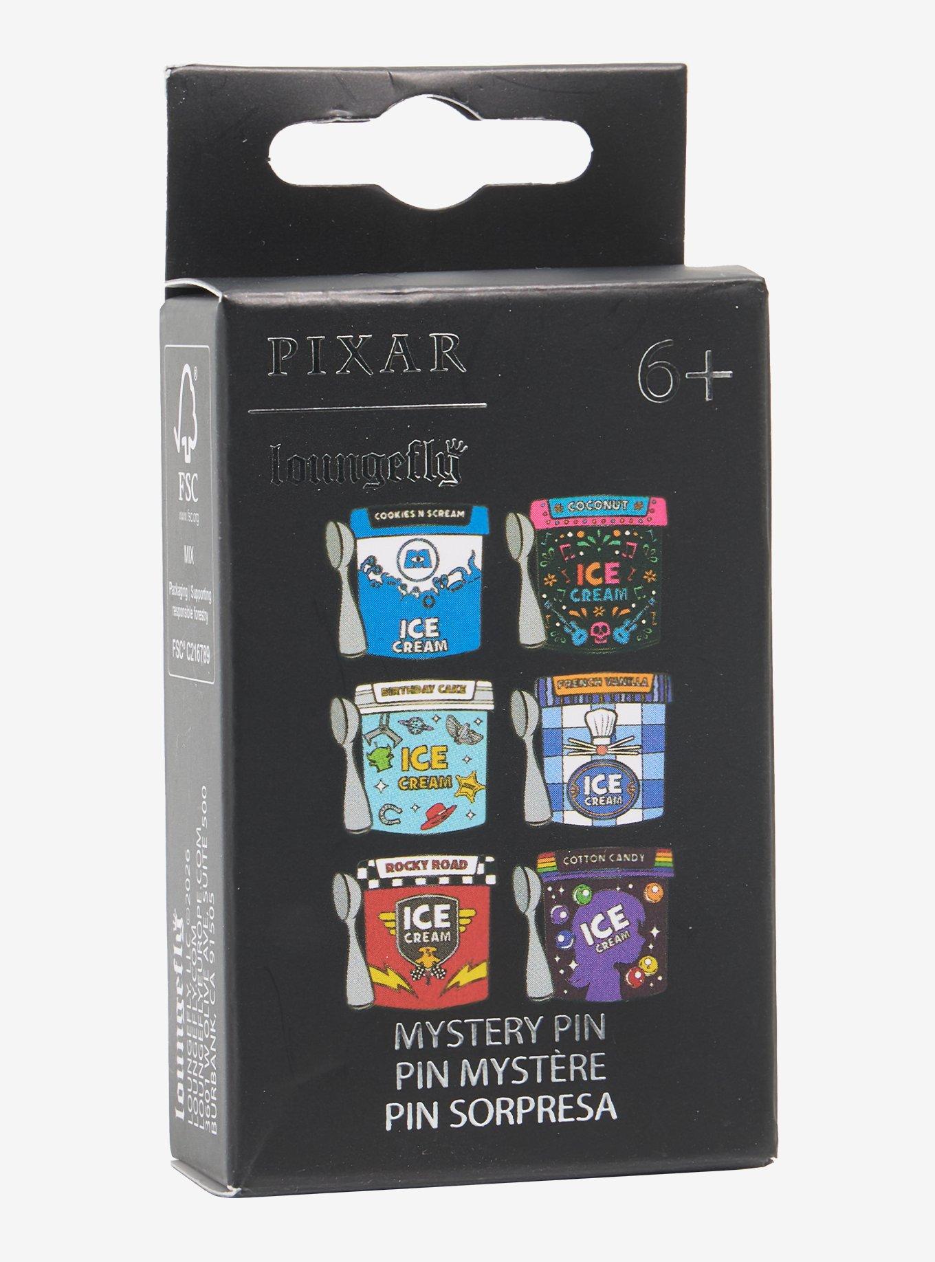Loungefly Disney Pixar Ice Cream Blind Box Enamel Pin Hot Topic Exclusive, , hi-res