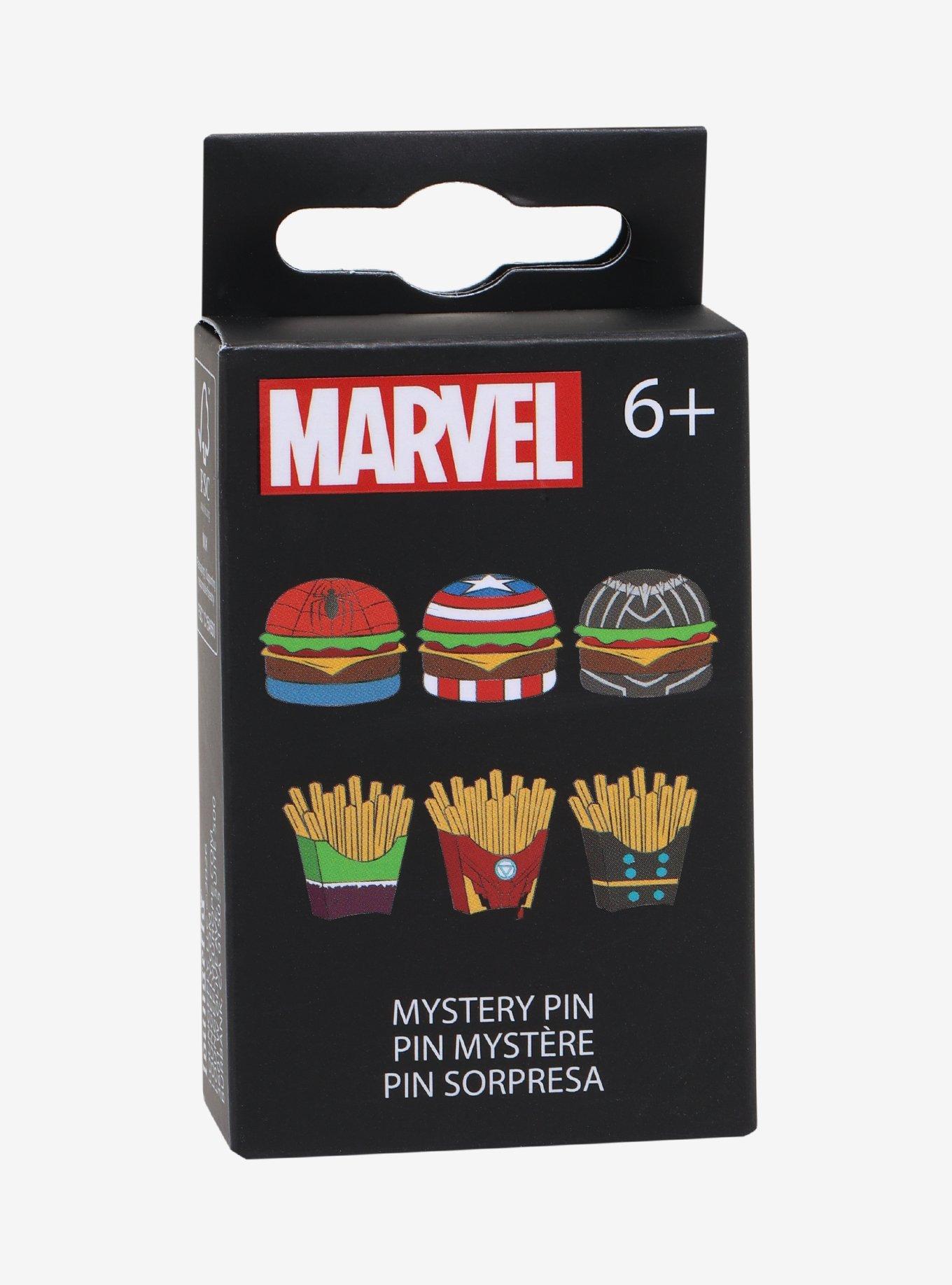 Loungefly Marvel Fast Food Blind Box Enamel Pin Hot Topic Exclusive, , hi-res