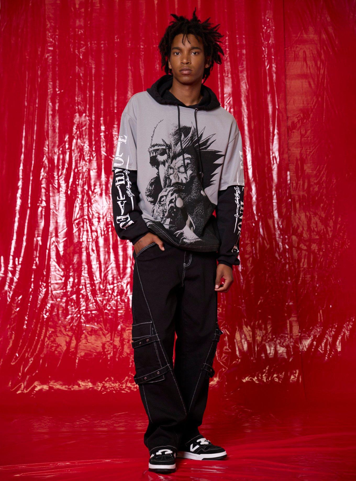 Death Note Ryuk Shinigami Twofer Hoodie, , hi-res