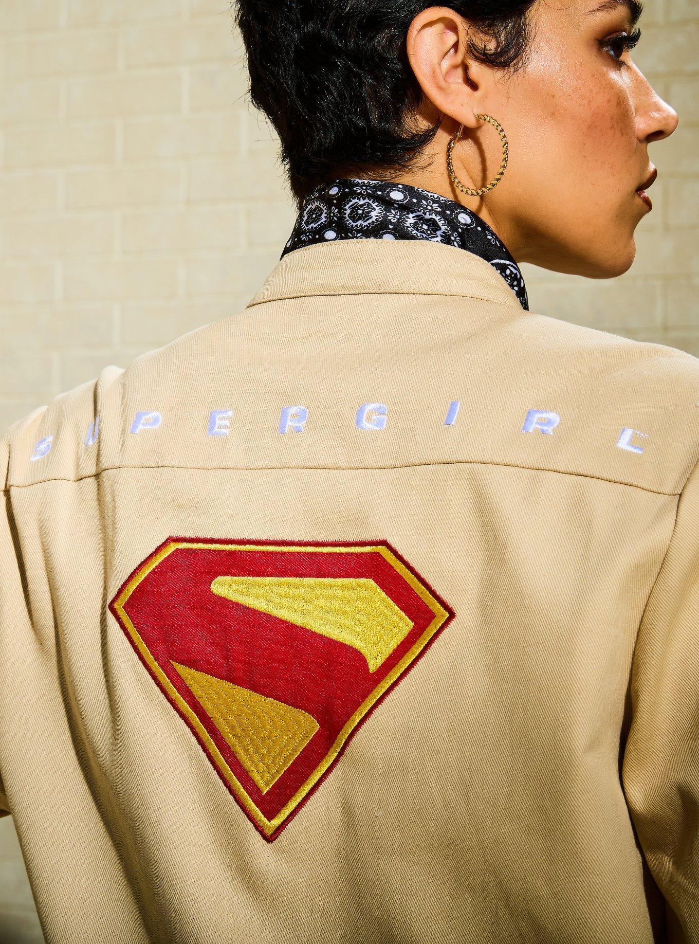 DC Comics Supergirl Patches Women's Moto Jacket - BoxLunch Exclusive