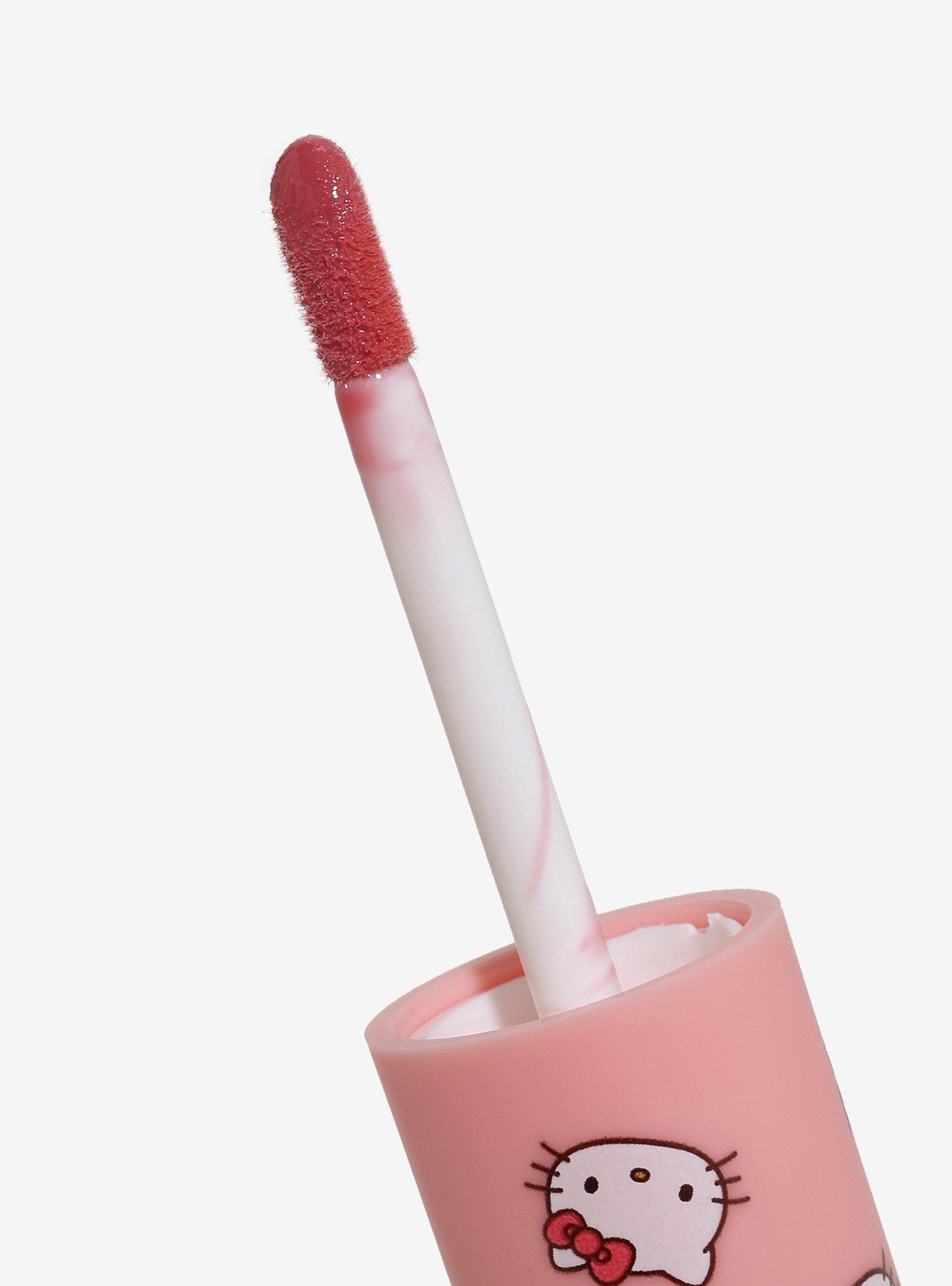 The Crème Shop Hello Kitty Kawaii Kiss Strawberry Tinted Lip Oil, , hi-res