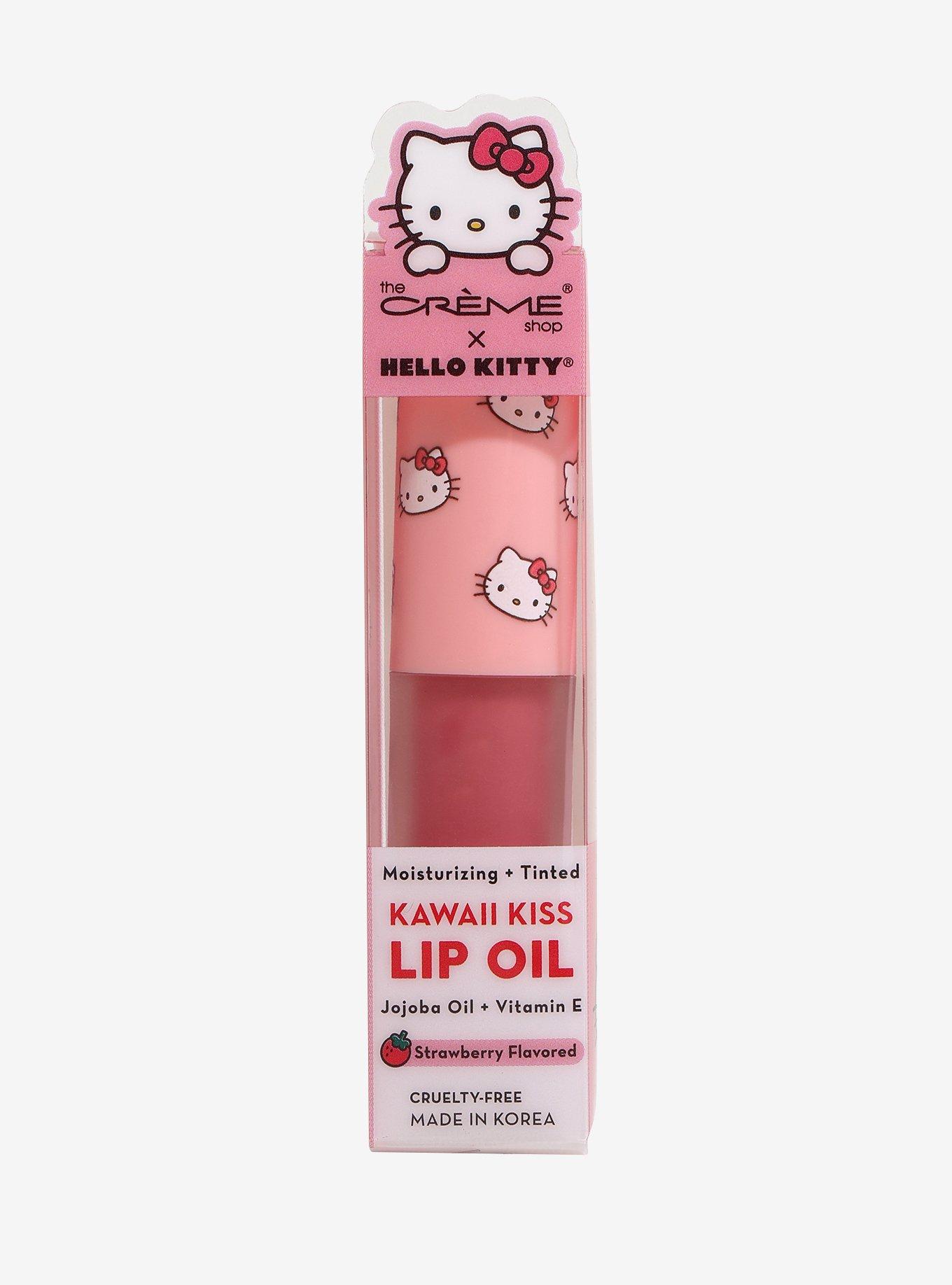 The Crème Shop Hello Kitty Kawaii Kiss Strawberry Tinted Lip Oil, , alternate