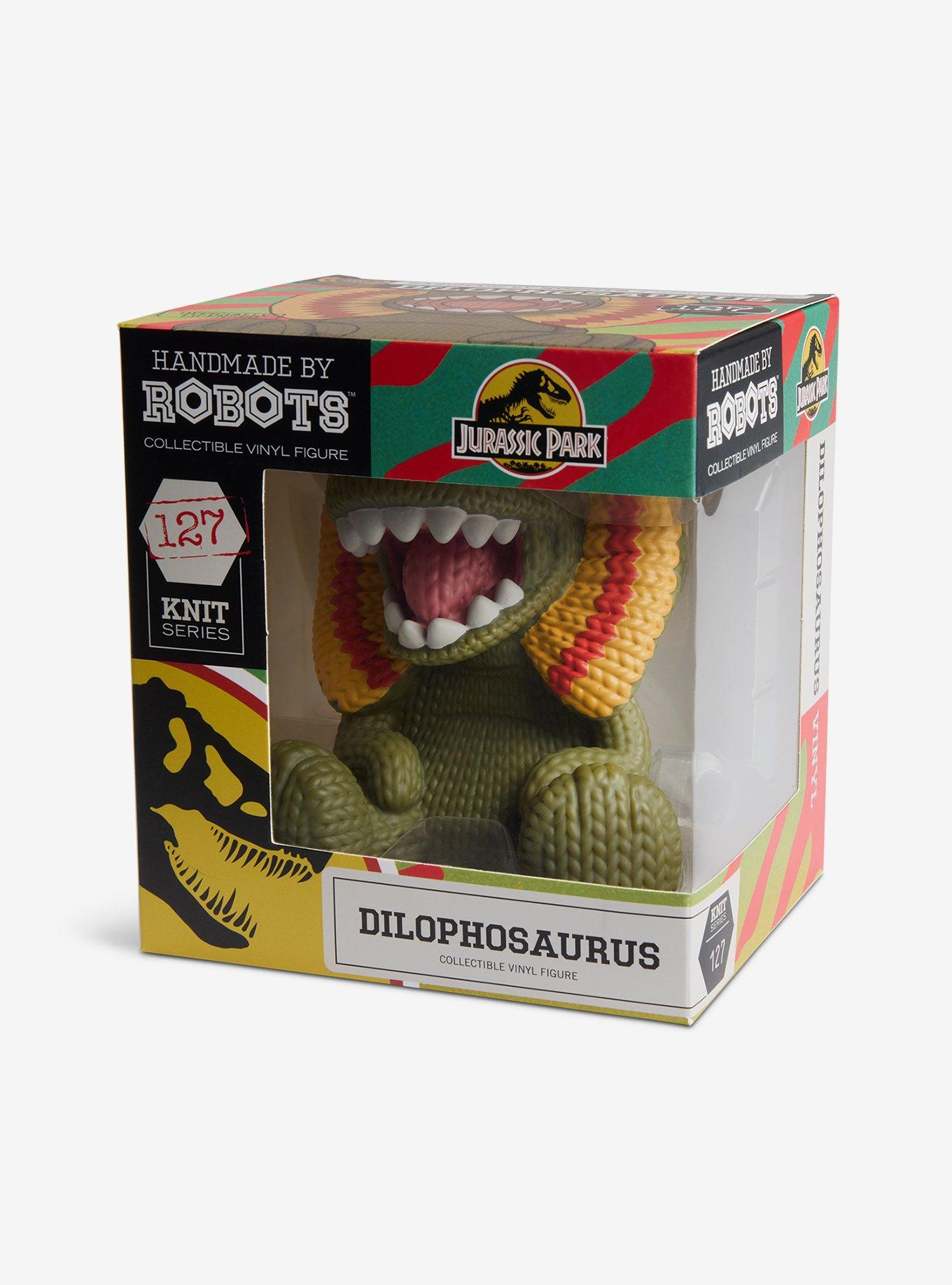 Jurassic Park Dilophosaurus Handmade By Robots Vinyl Figure, , alternate