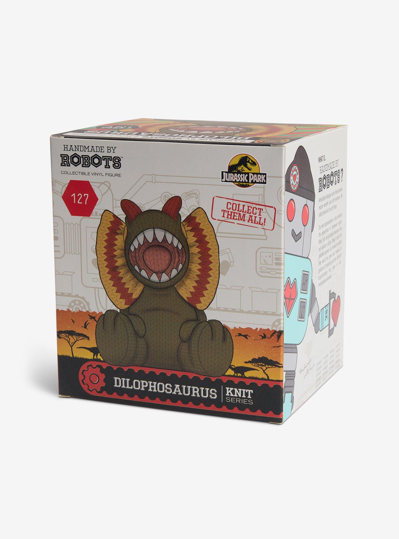 Jurassic Park Dilophosaurus Handmade By Robots Vinyl Figure, , alternate