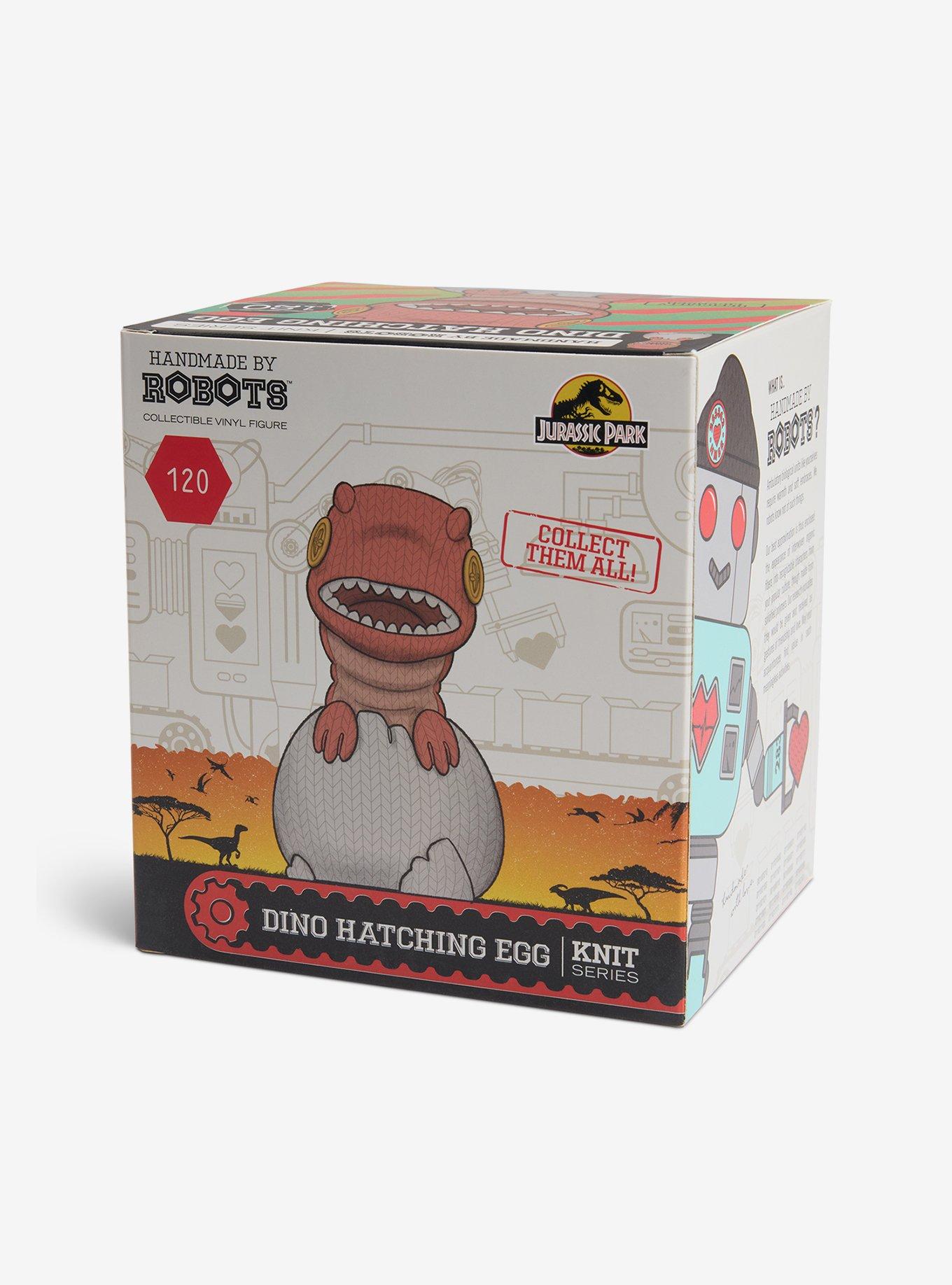 Jurassic Park Dino Hatching Egg Handmade By Robots Vinyl Figure, , alternate