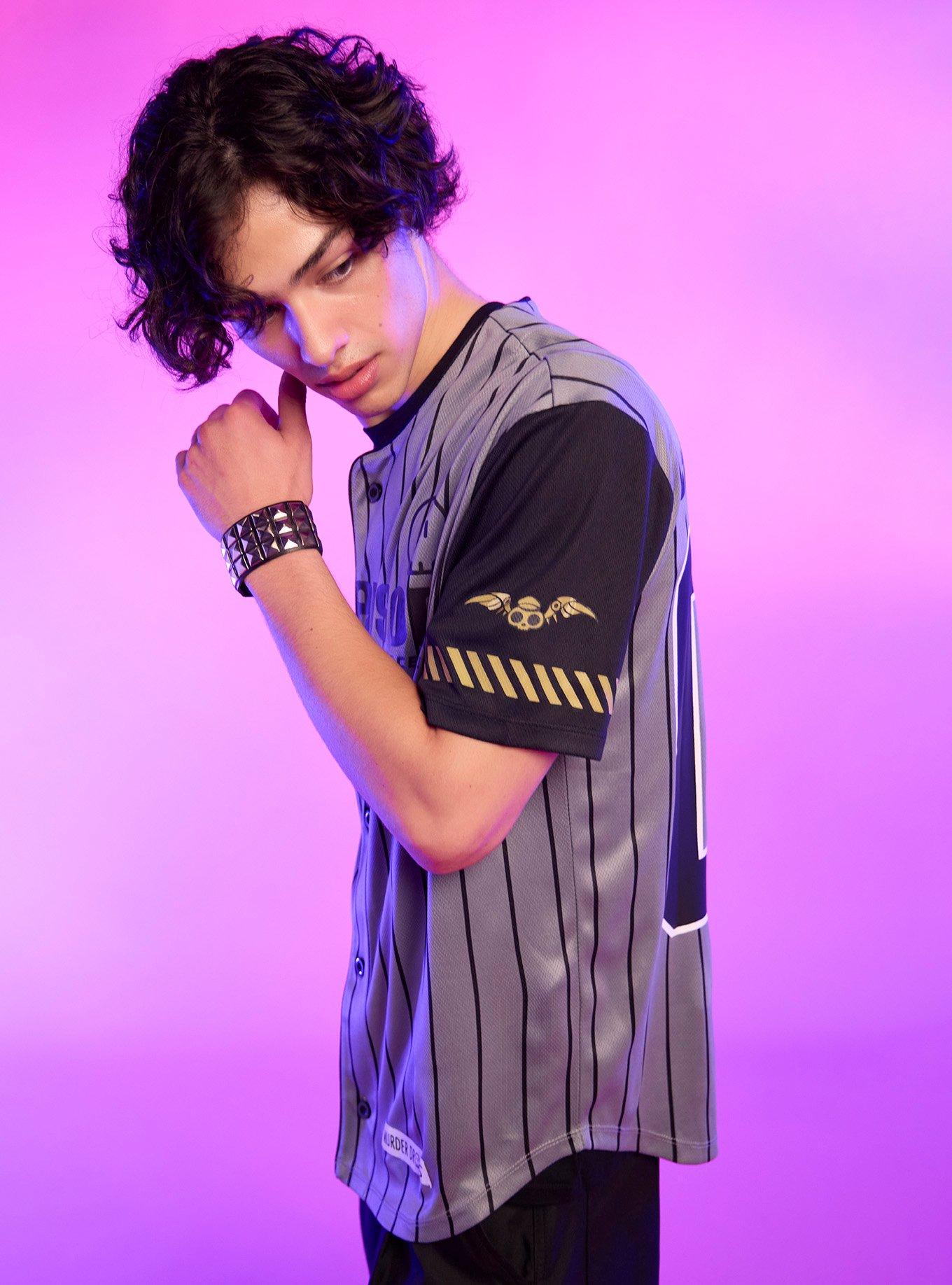 Murder Drones N Baseball Jersey, GREY, alternate