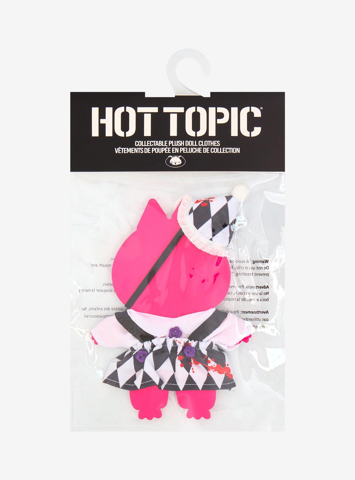Bloody Clown Doll Outfit, , hi-res