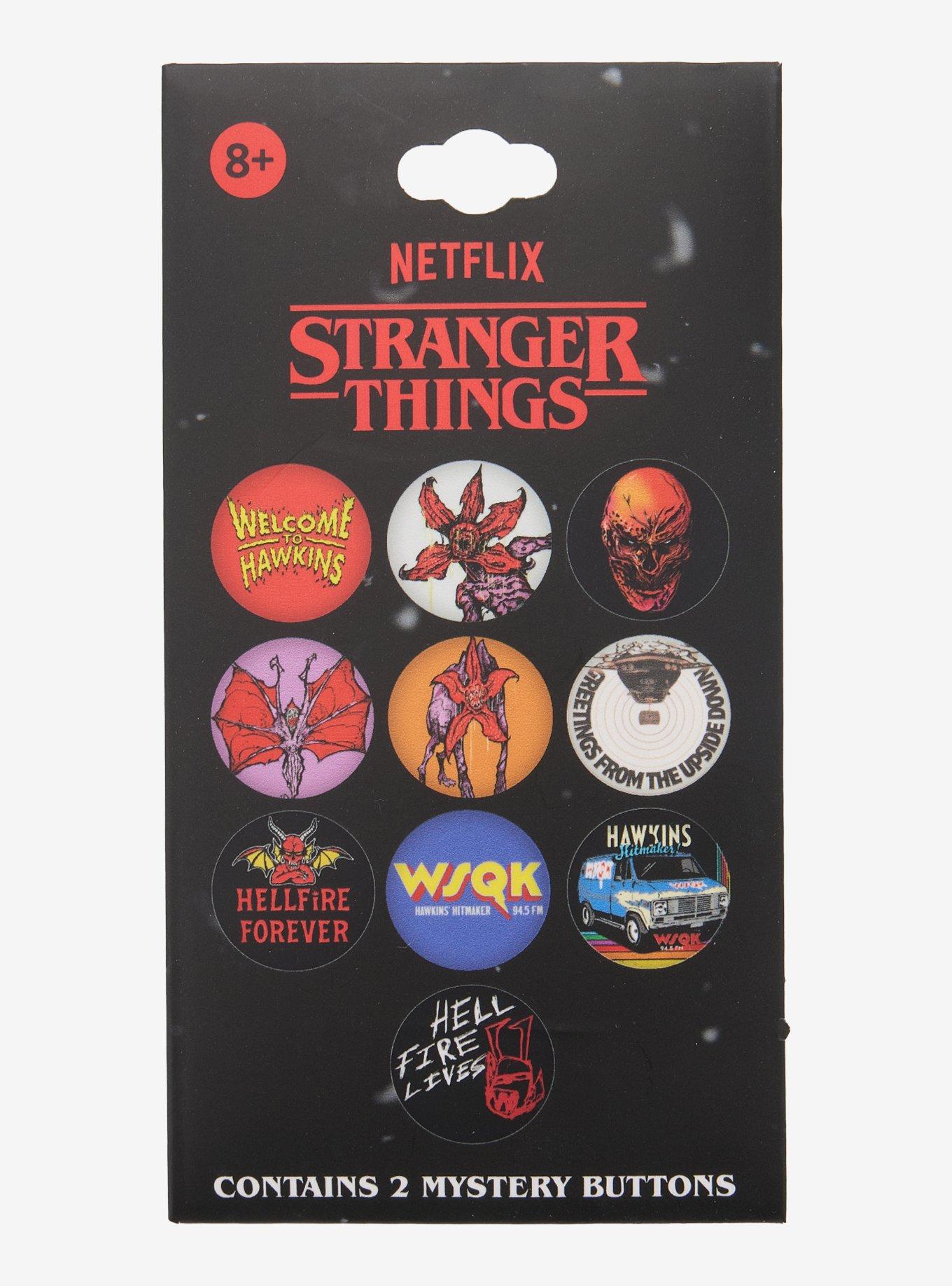Stranger Things Blind Bag Buttons, , hi-res