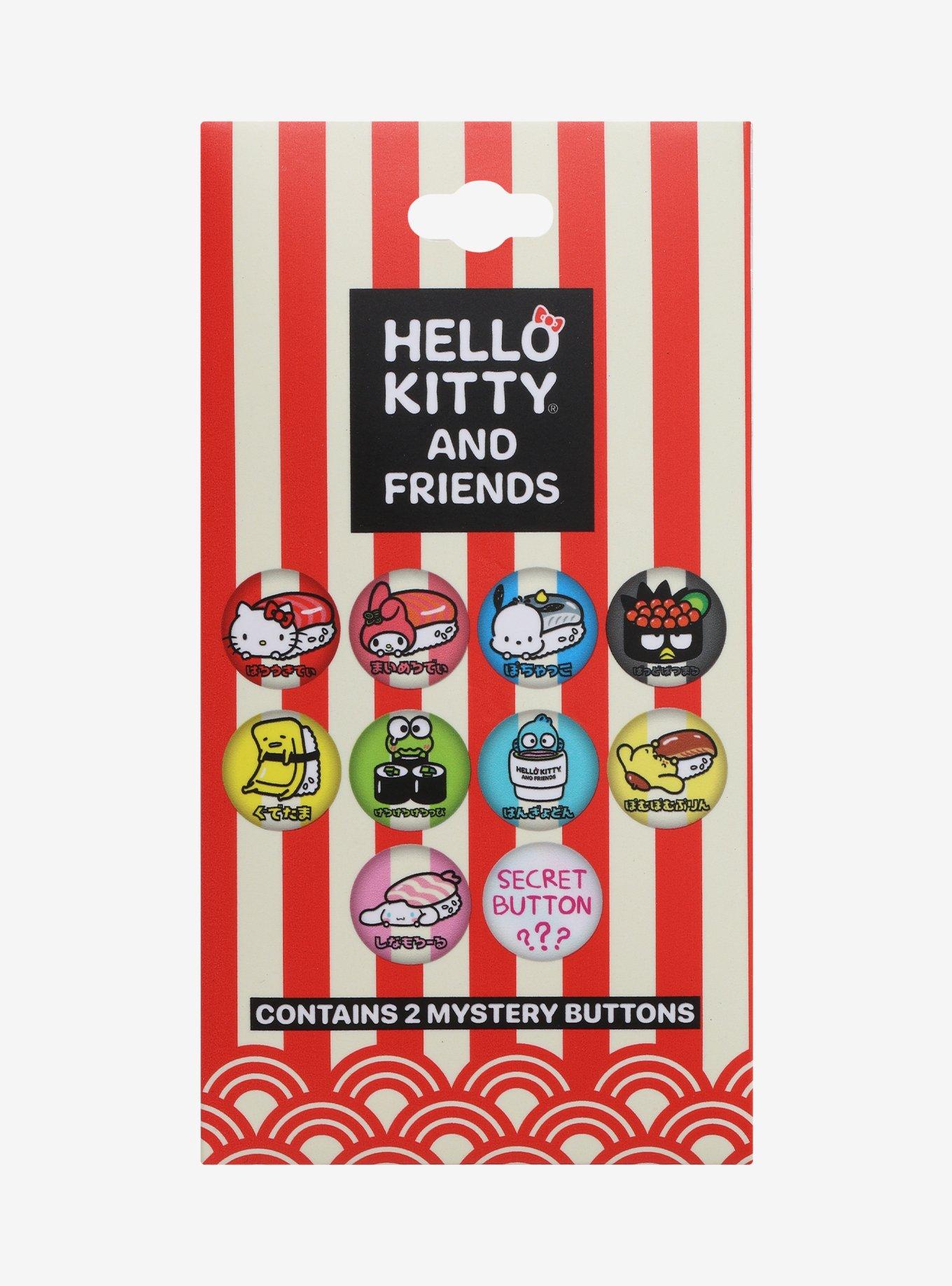 Hello Kitty And Friends Sushi Blind Bag Button 2 Pack, , alternate