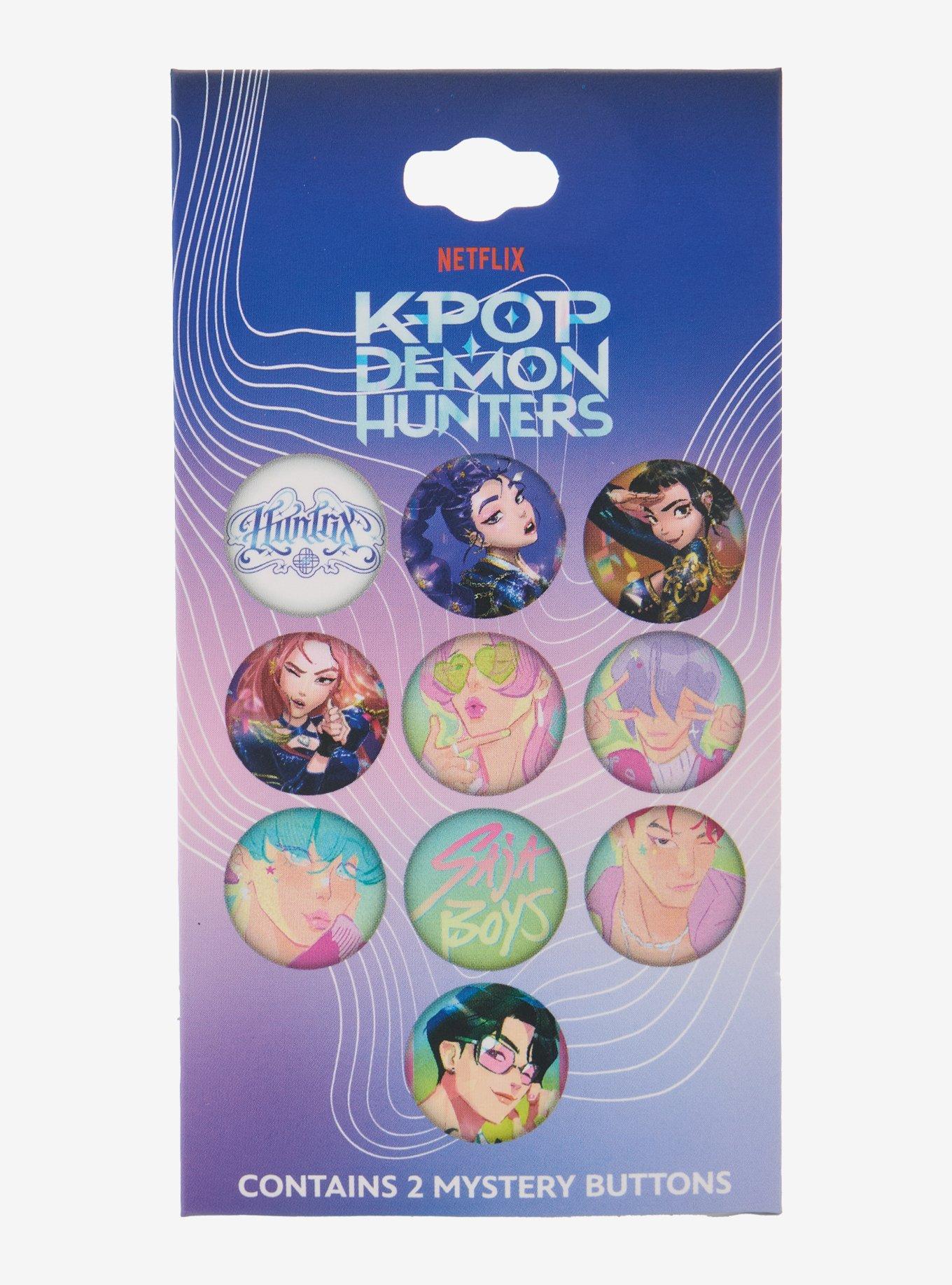 KPop Demon Hunters Blind Bag Buttons, , hi-res