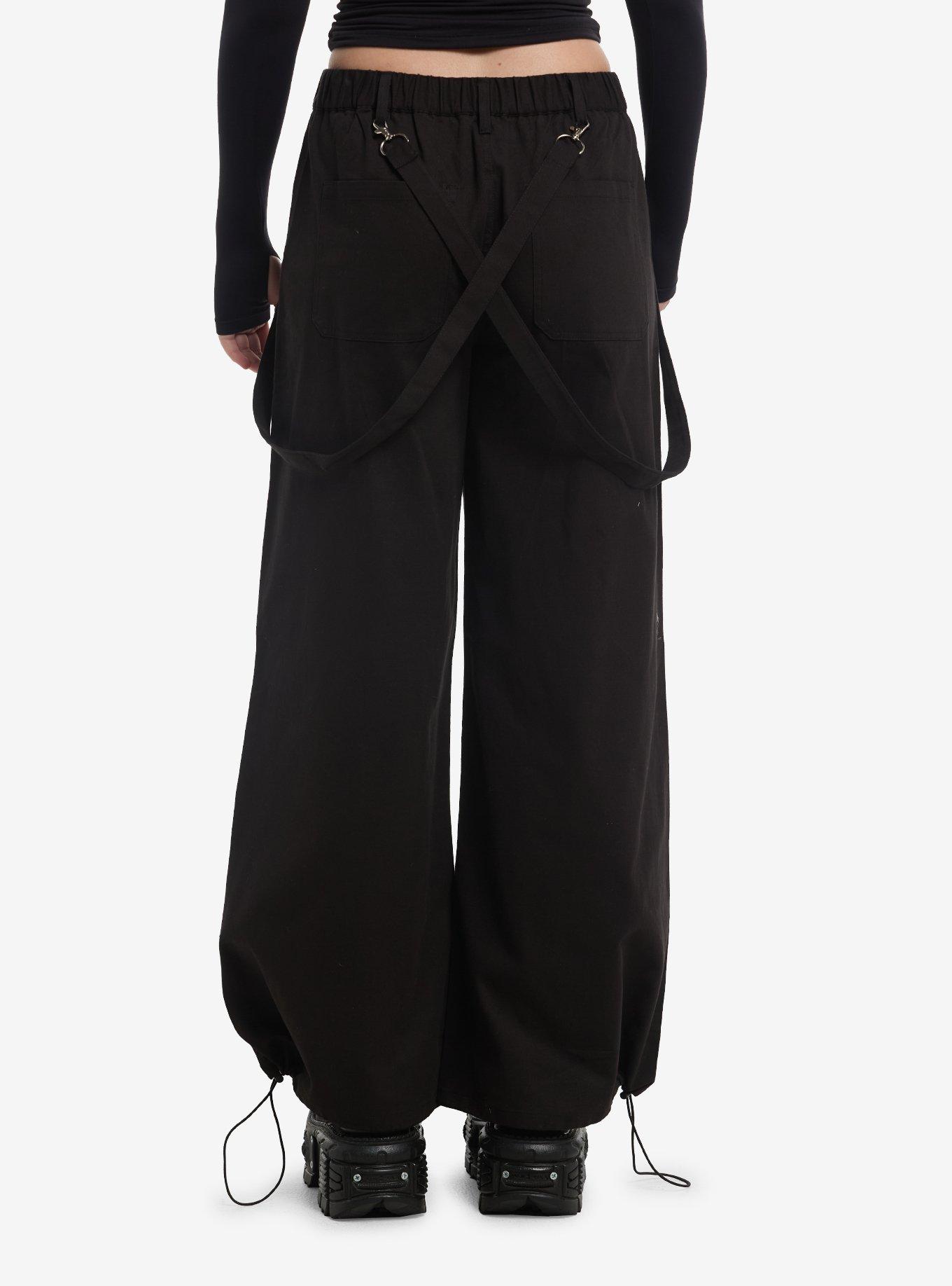 Cyber Sigil Grommet Wide Leg Pants, , hi-res