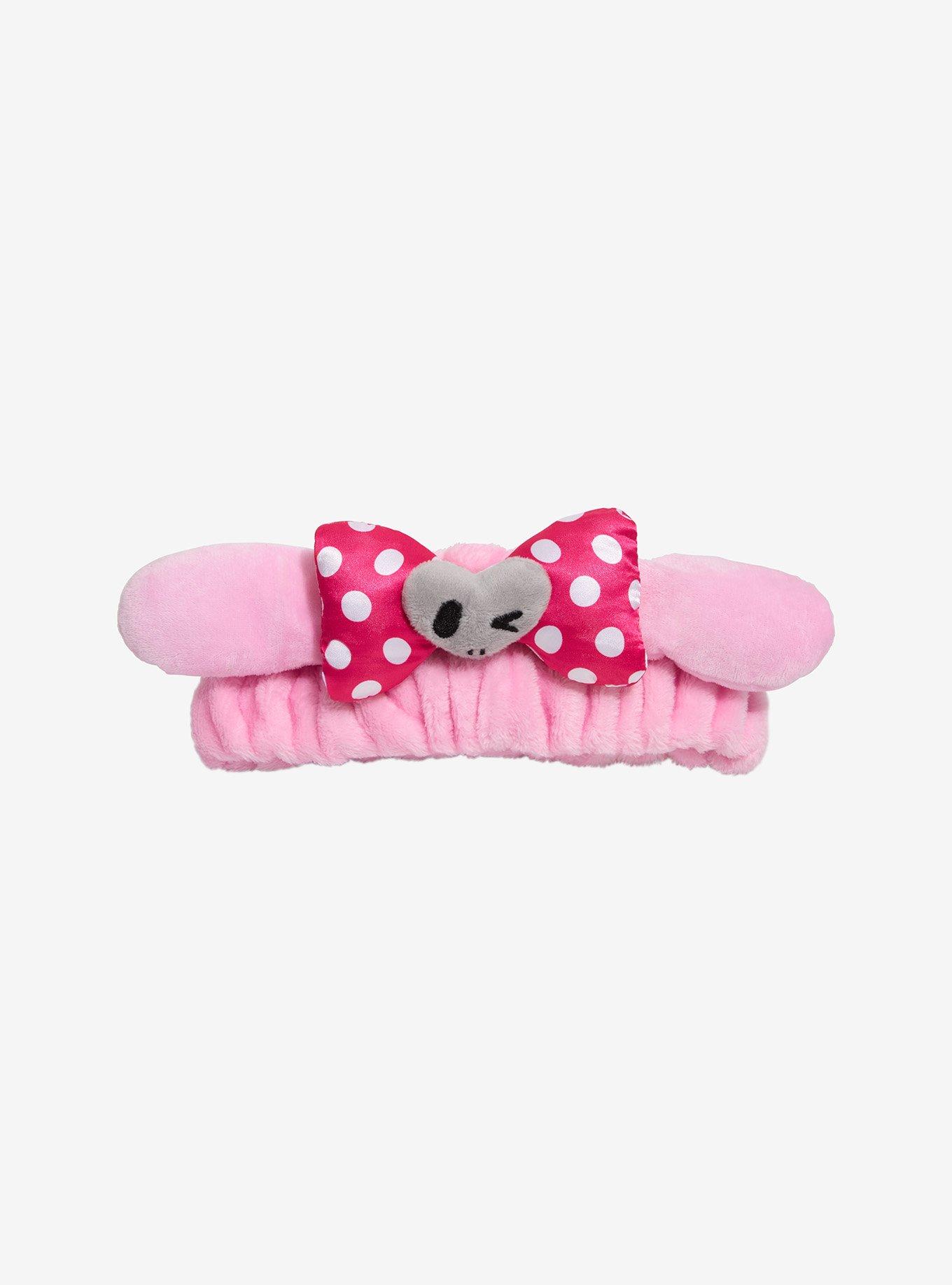The Crème Shop My Melody Polka Dot Spa Headband, , hi-res