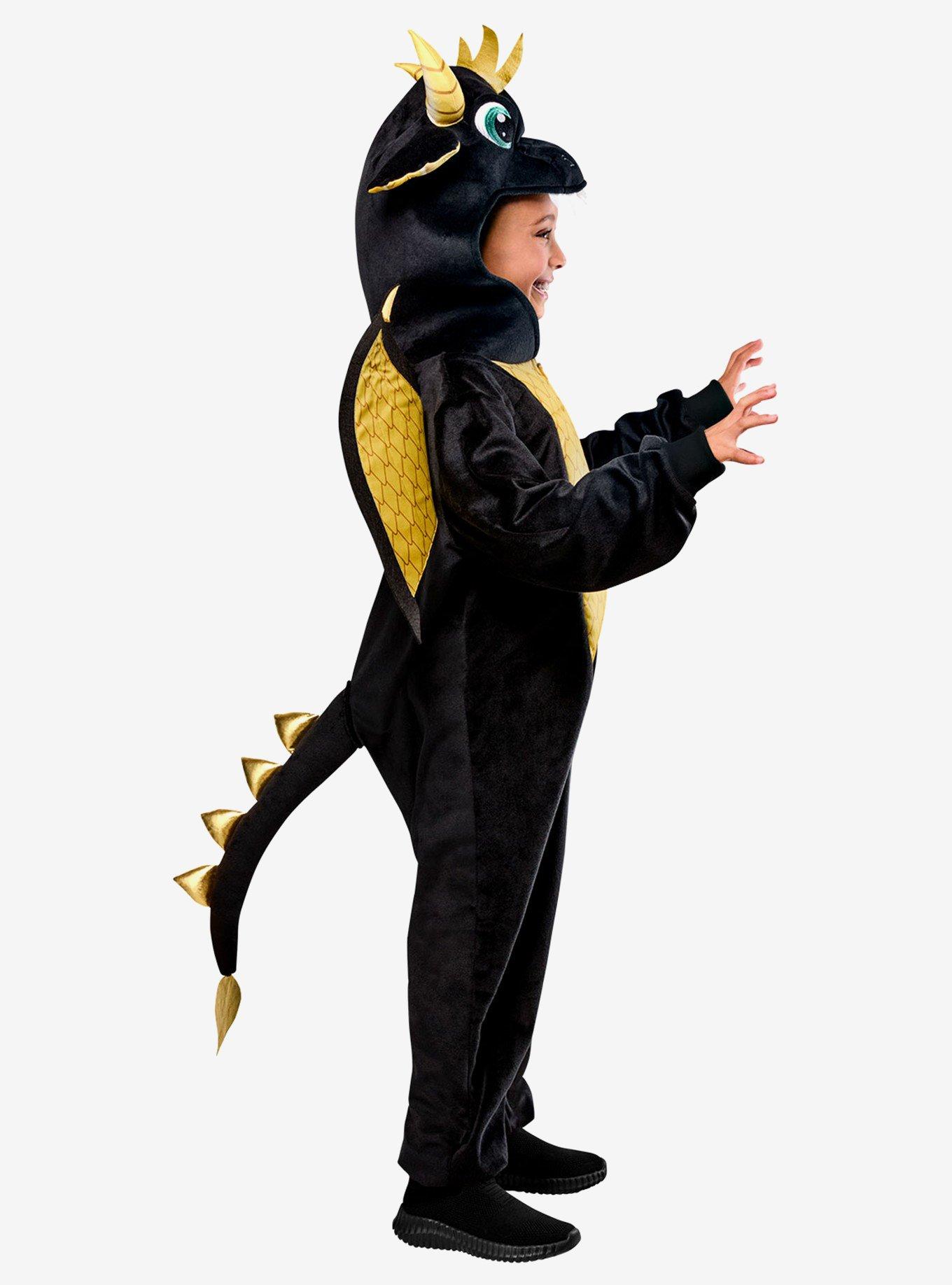 Black Dragon Zipsters Youth Costume, , hi-res