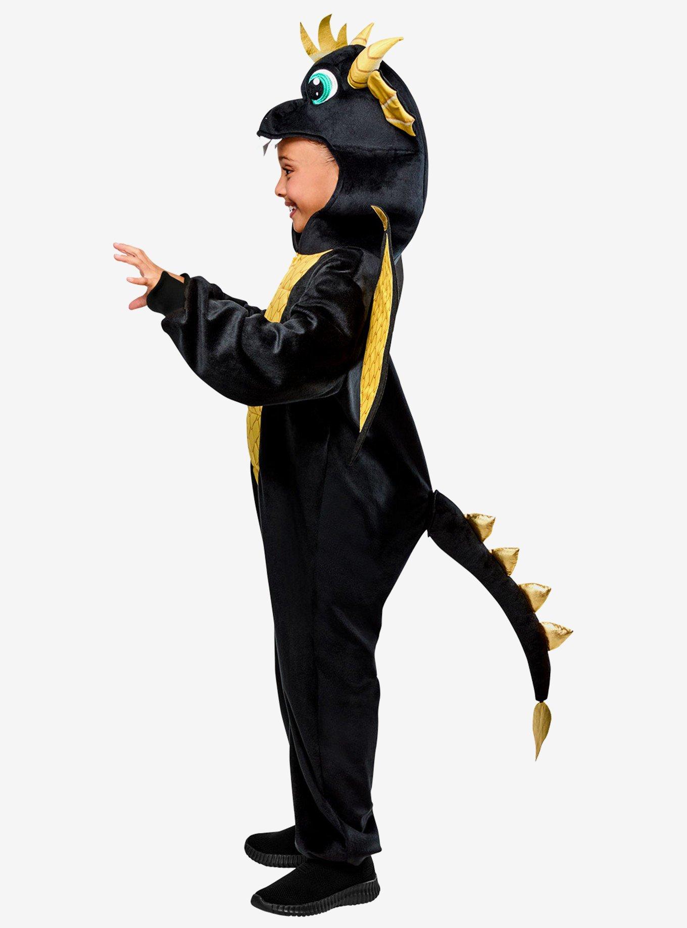 Black Dragon Zipsters Youth Costume