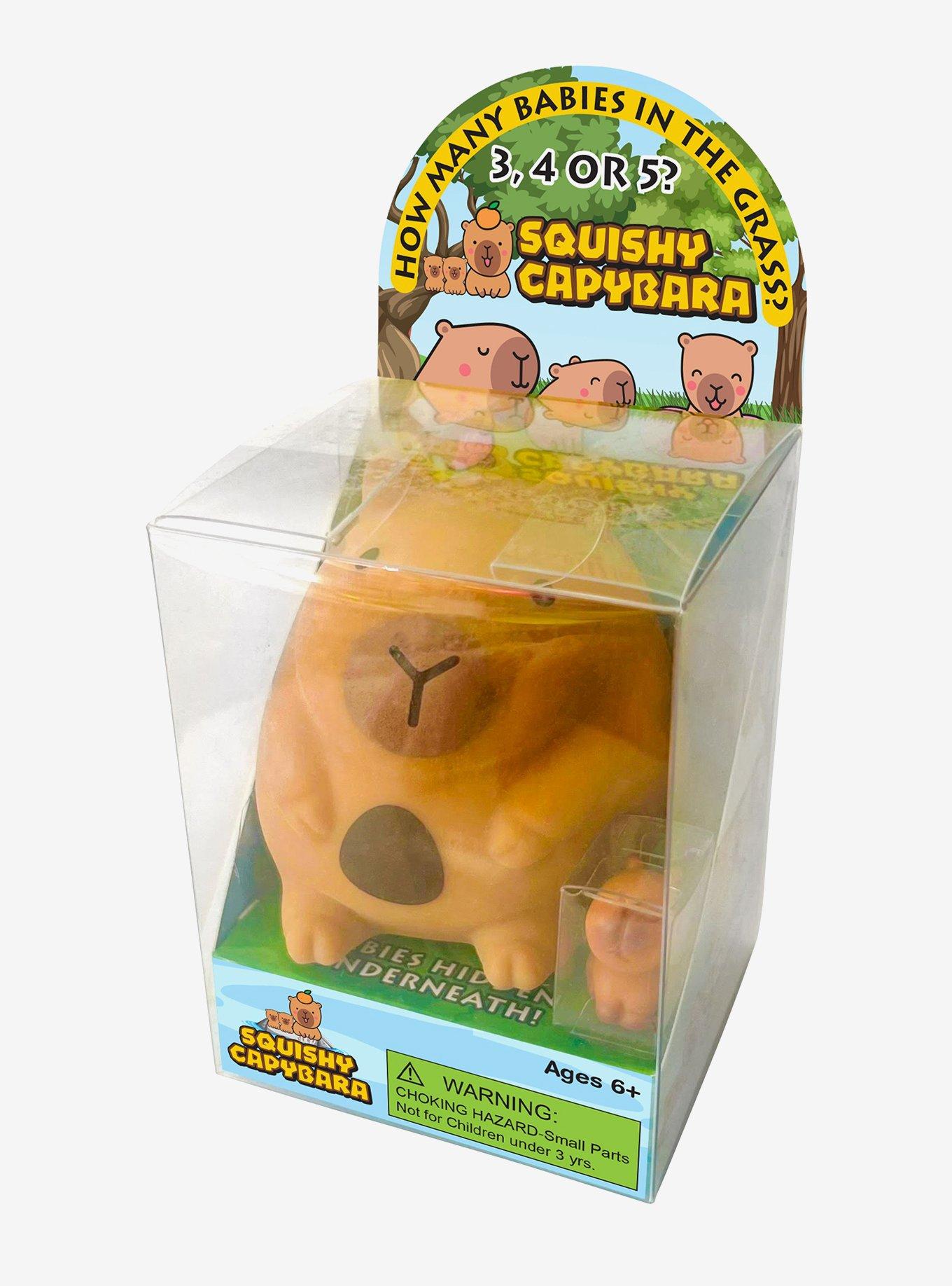 Squishy Capybara Squishy Toy, , hi-res