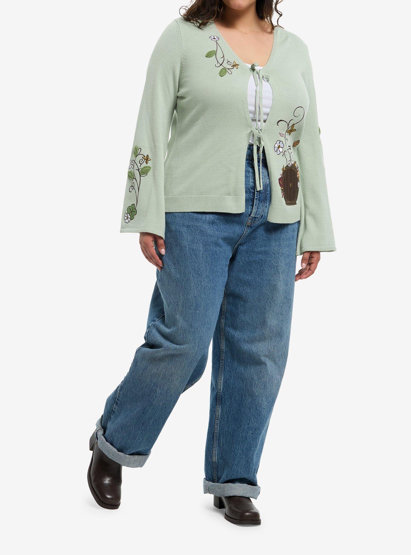 Her Universe The Lord Of The Rings Shire Tie-Front Cardigan Plus Size Her Universe Exclusive, , hi-res