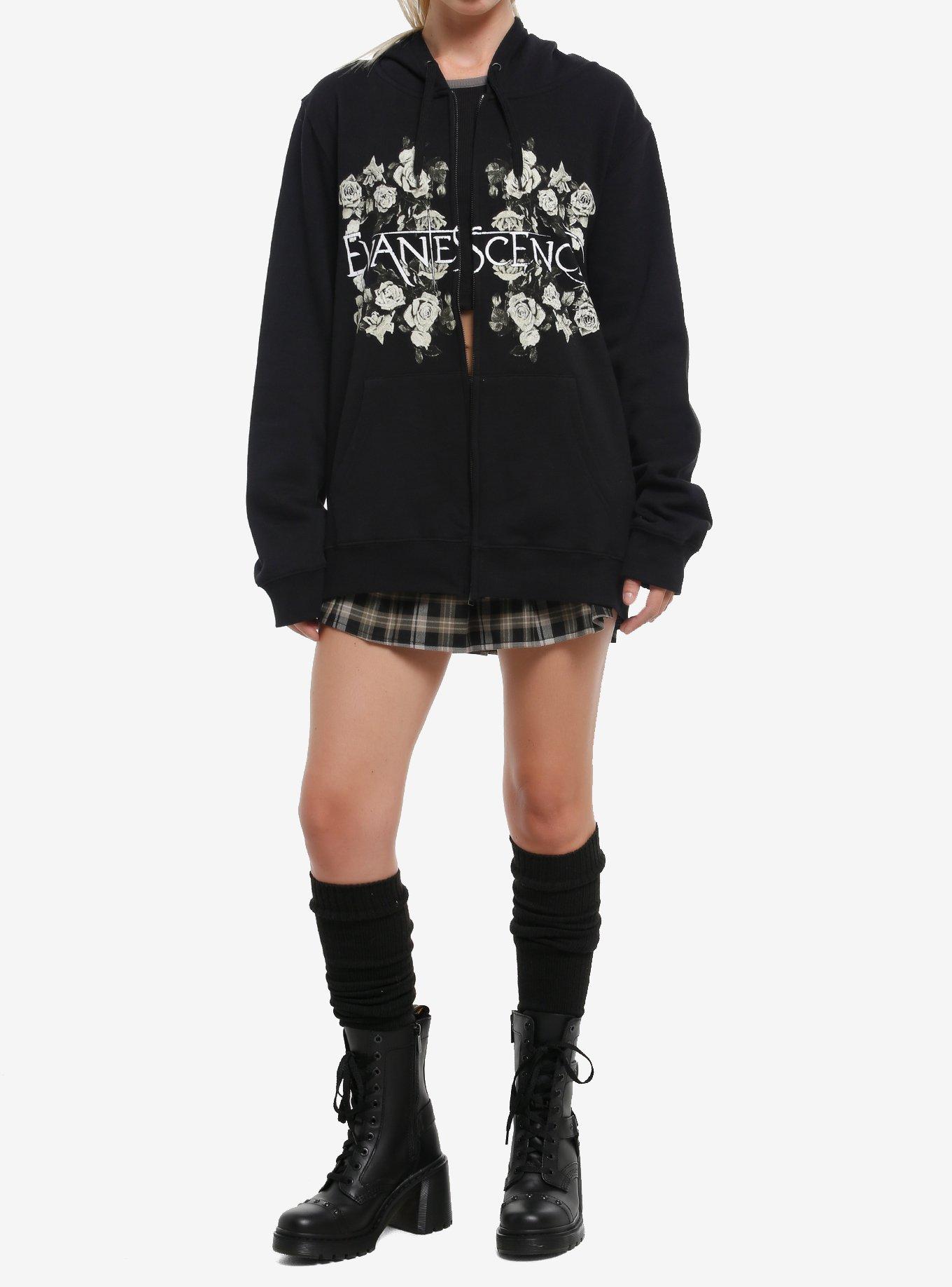 Evanescence Flower Logo Hoodie, , hi-res