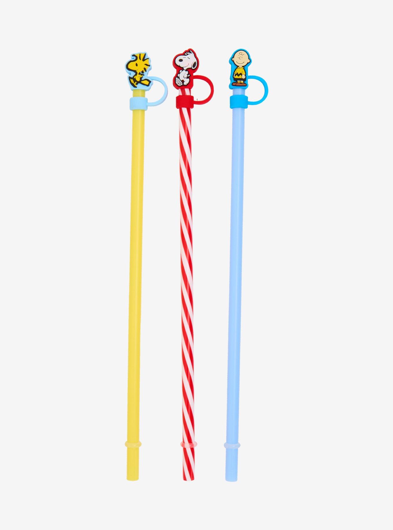 Peanuts Character Straw Set, , hi-res