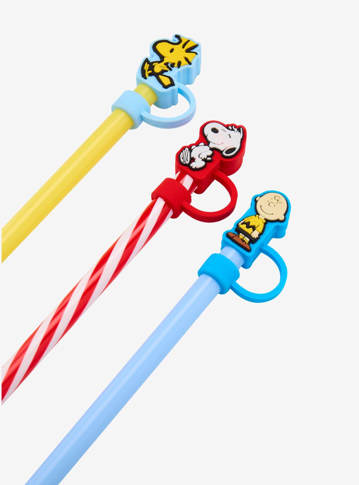 Peanuts Character Straw Set, , alternate