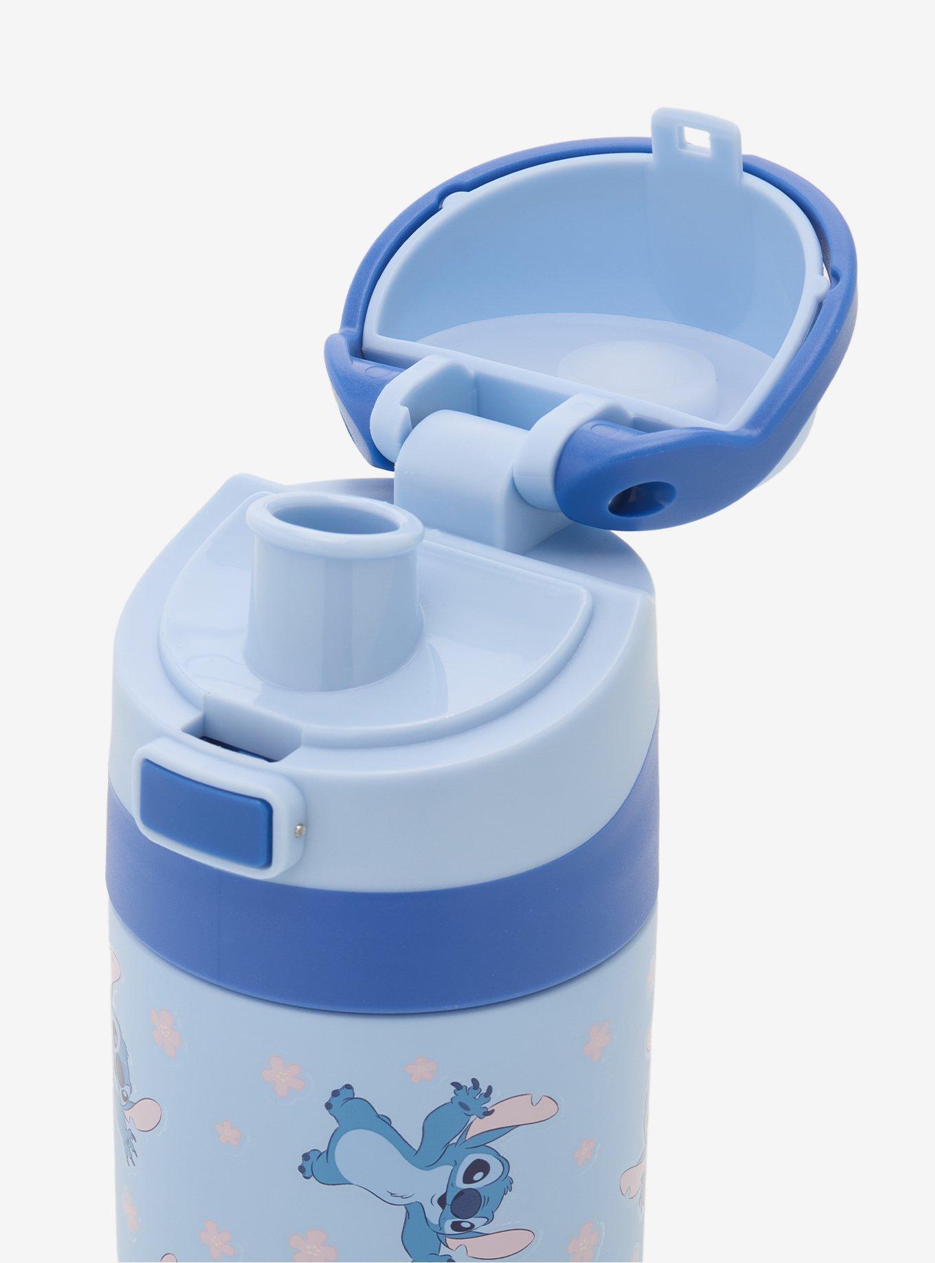 Disney Stitch Poses Flip-Top Water Bottle, , alternate