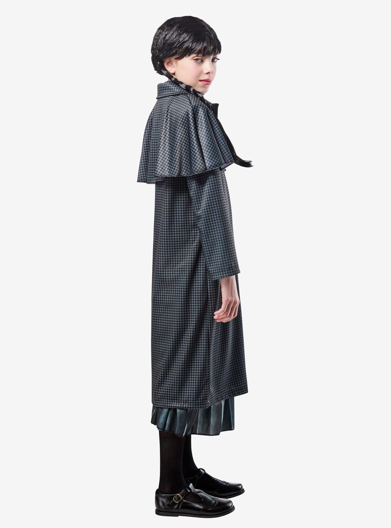 Wednesday Grey Houndstooth Print Coat, , hi-res