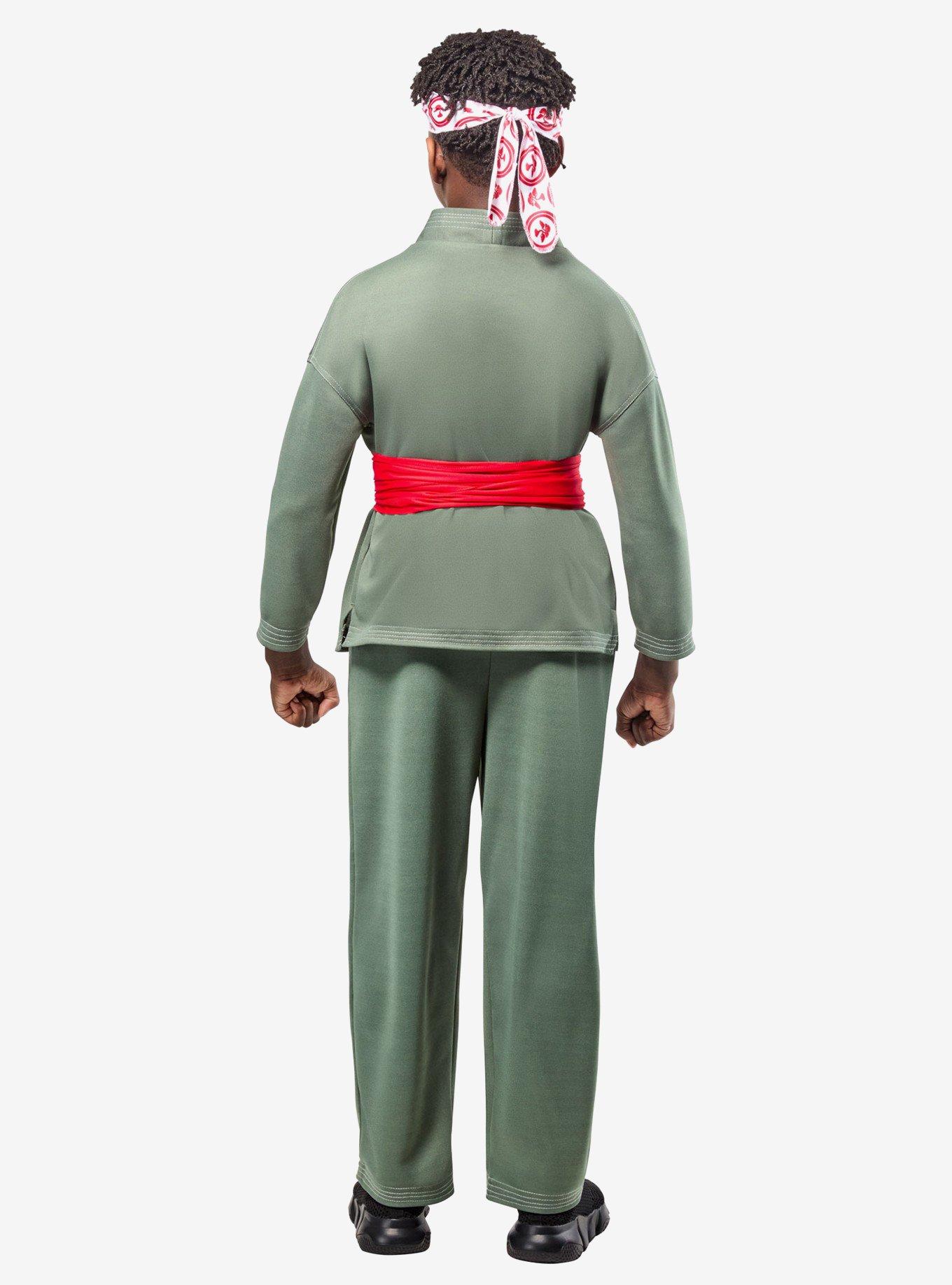 Karate Kid Legends Movie Li Fong Youth Costume, OLIVE, alternate