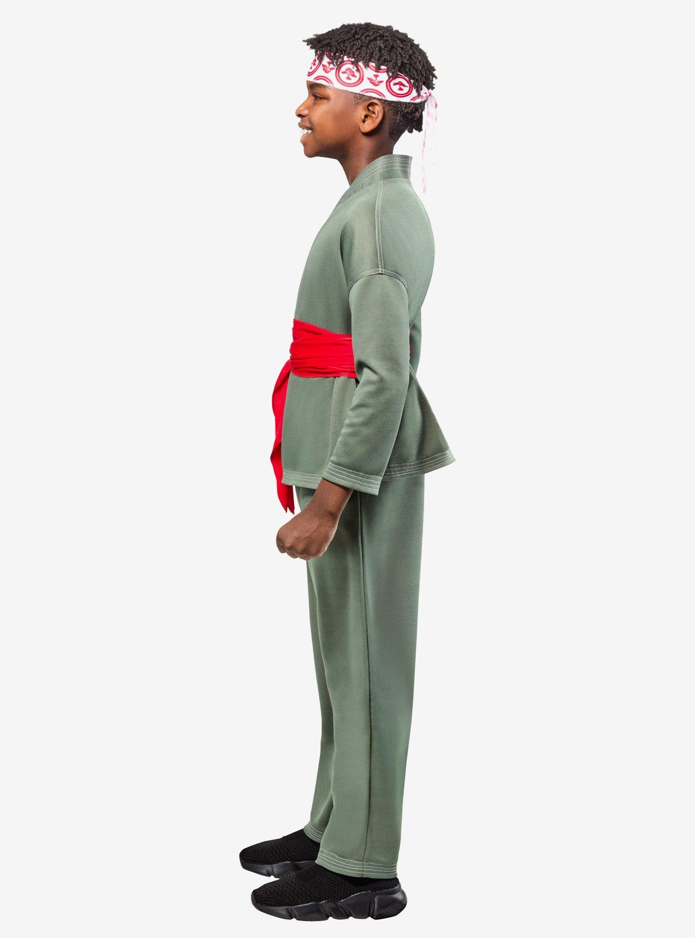 Karate Kid Legends Movie Li Fong Youth Costume, OLIVE, alternate